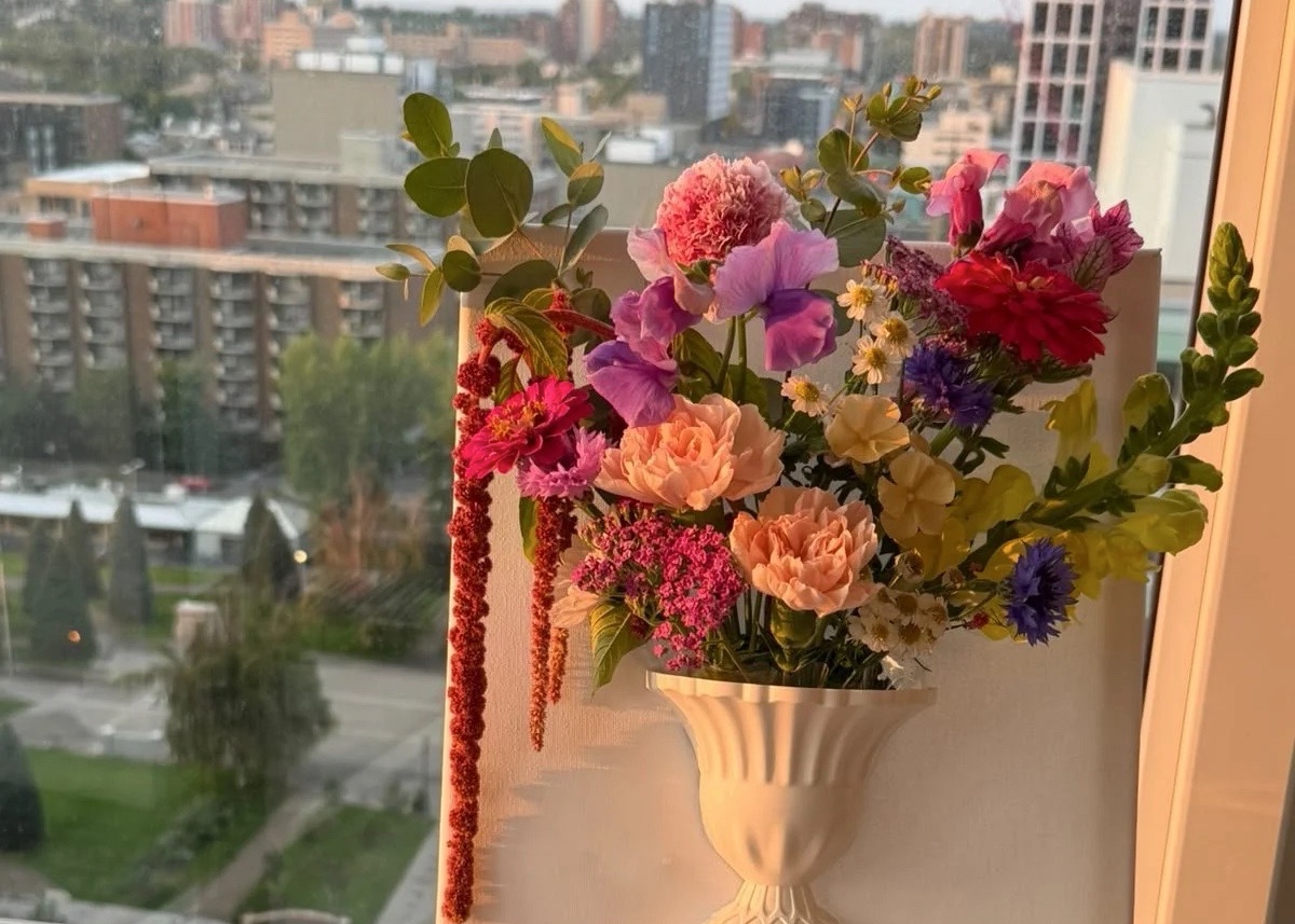 Live Floral Canvas Workshop