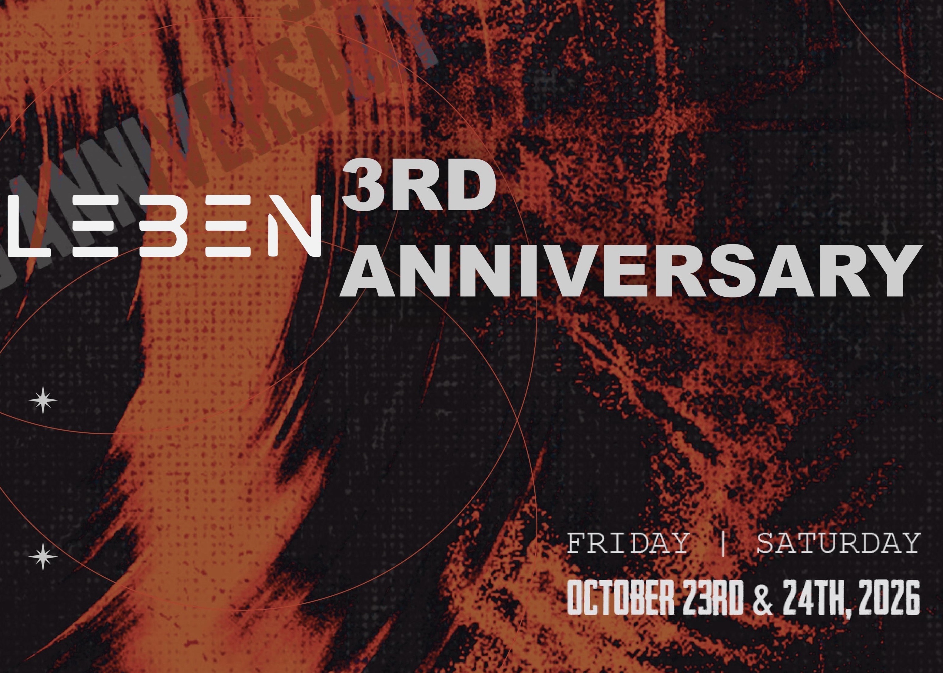 LEBEN anniversary