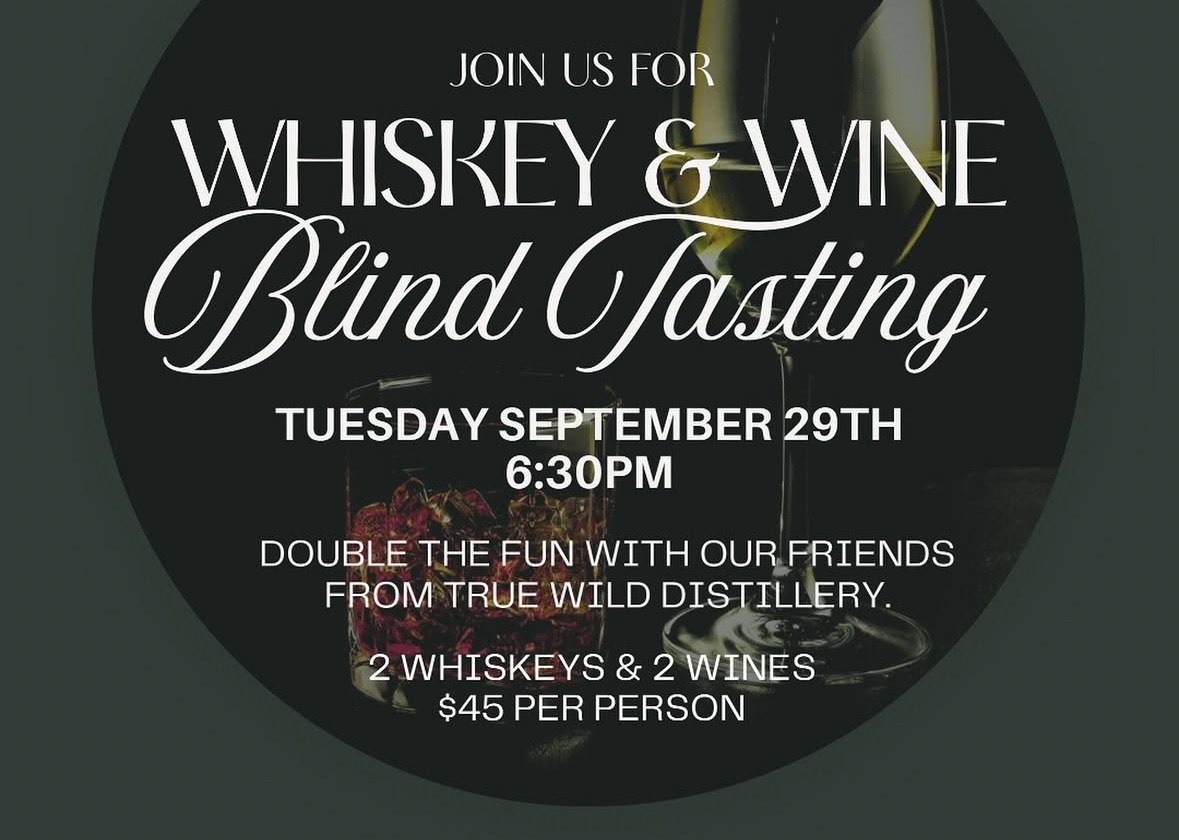 Whiskey and Wine Blind Tasting