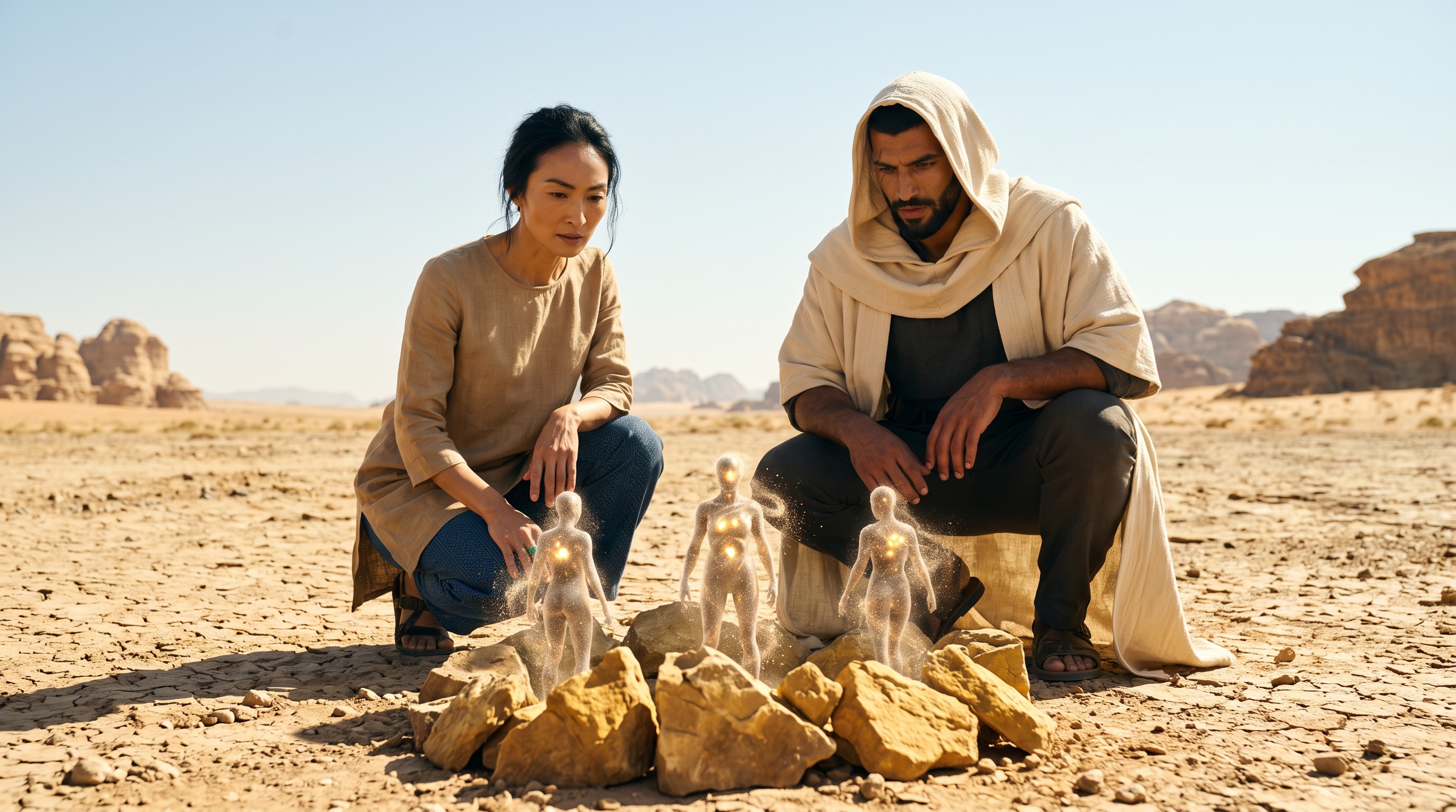 The Secrets of the Oasis — scene 2