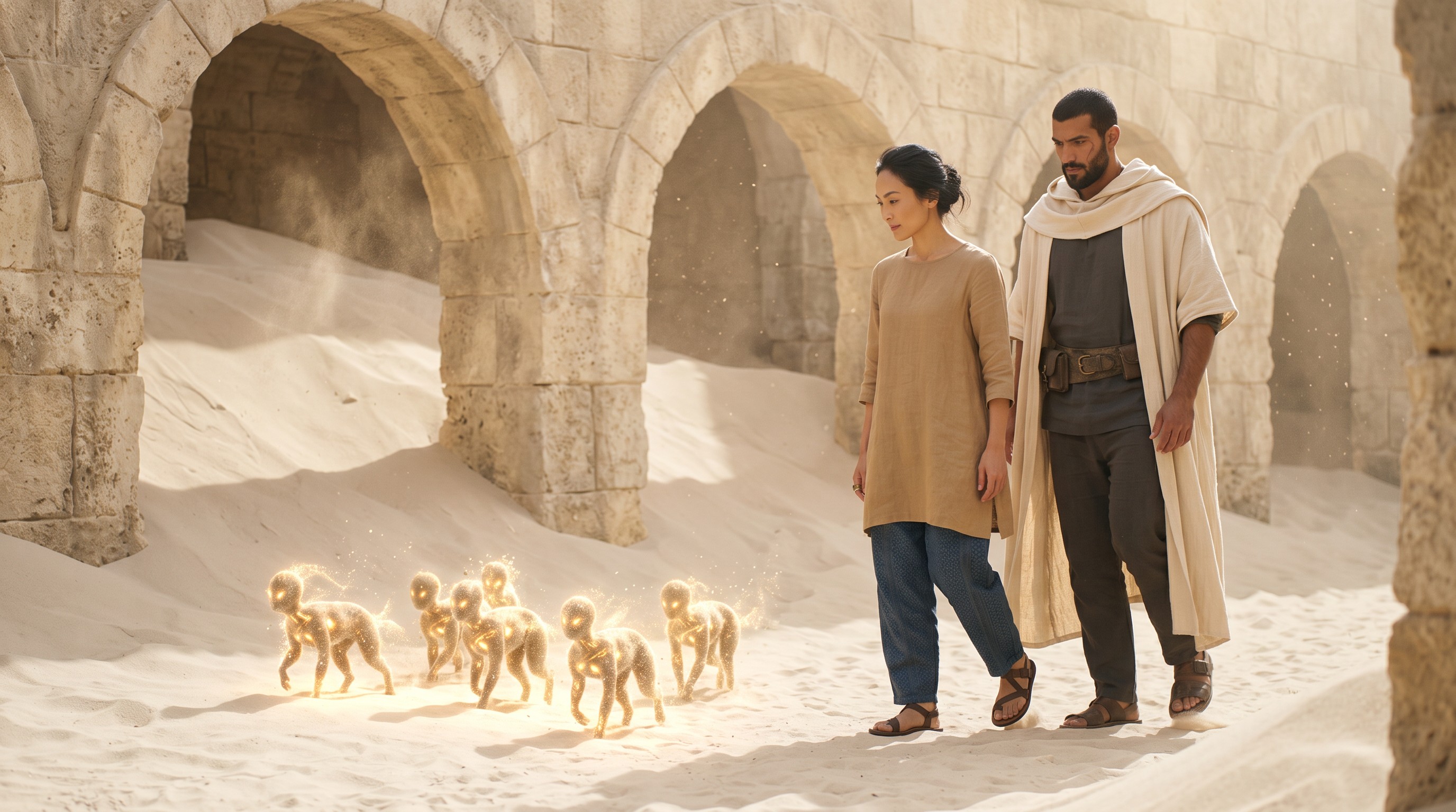 The Secrets of the Oasis — scene 3