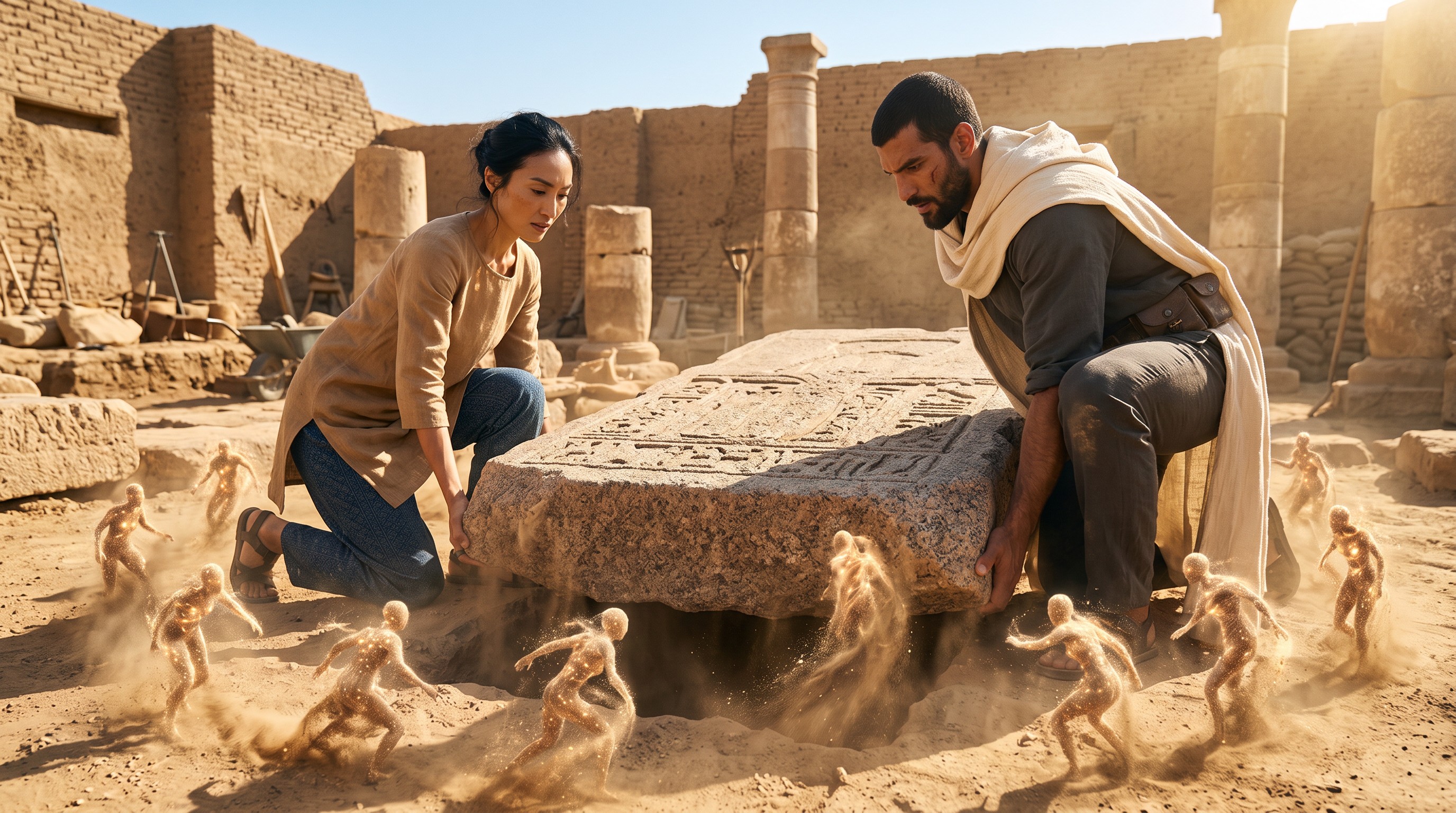 The Secrets of the Oasis — scene 4
