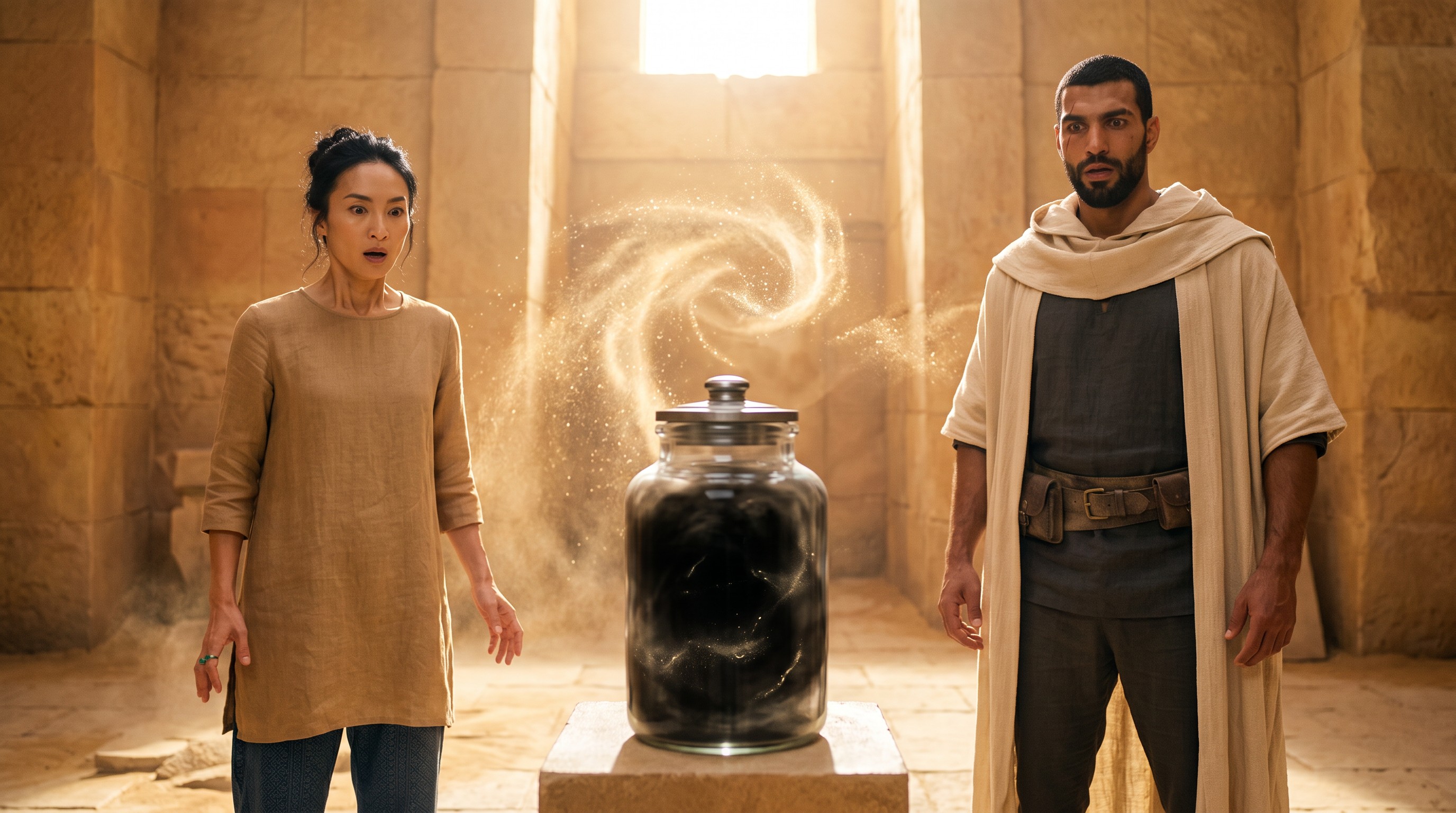 The Secrets of the Oasis — scene 7