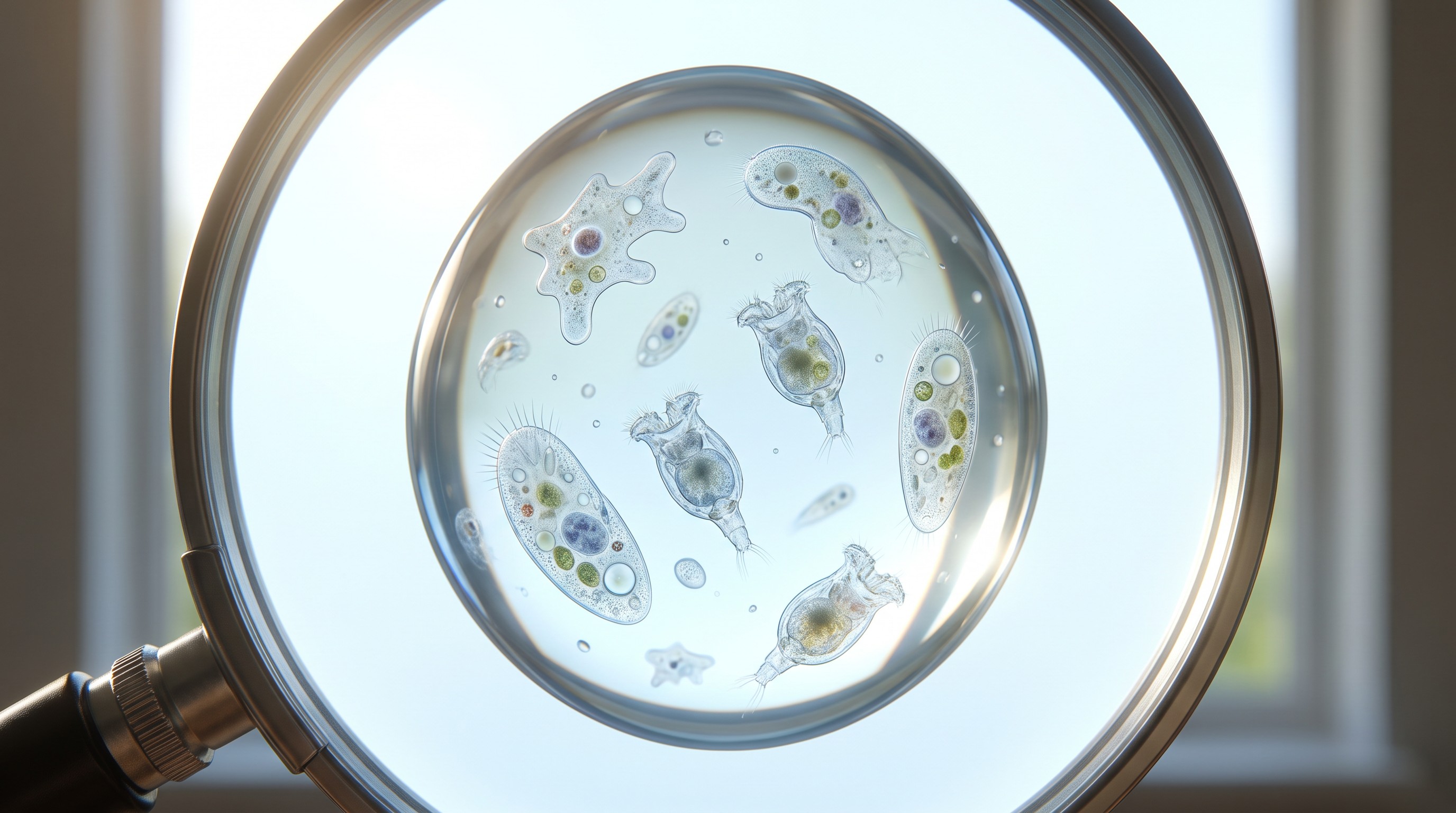 The Hidden World of Protozoans: Nature's Tiny Survivors — scene 1