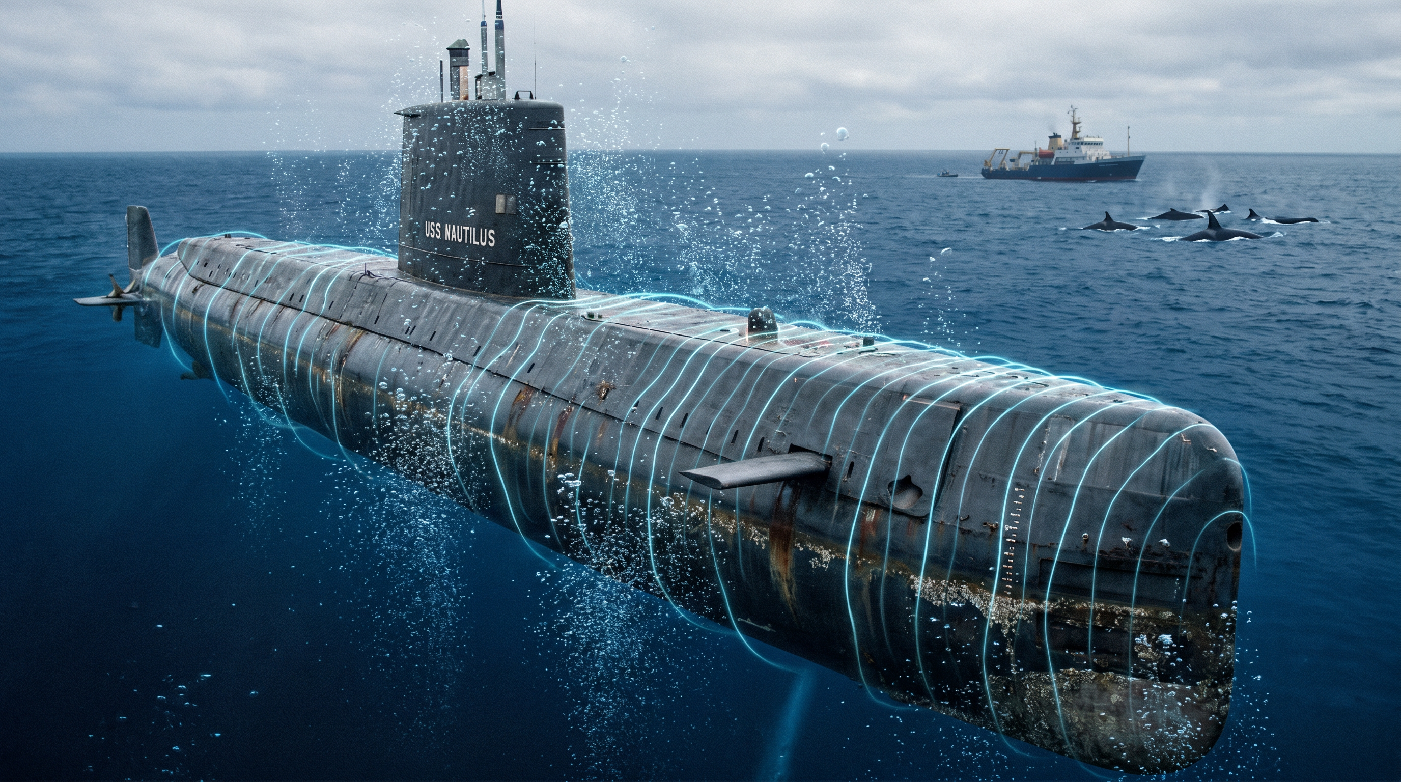 Silent Shadows: How Submarines Hide in the Deep Ocean — scene 1