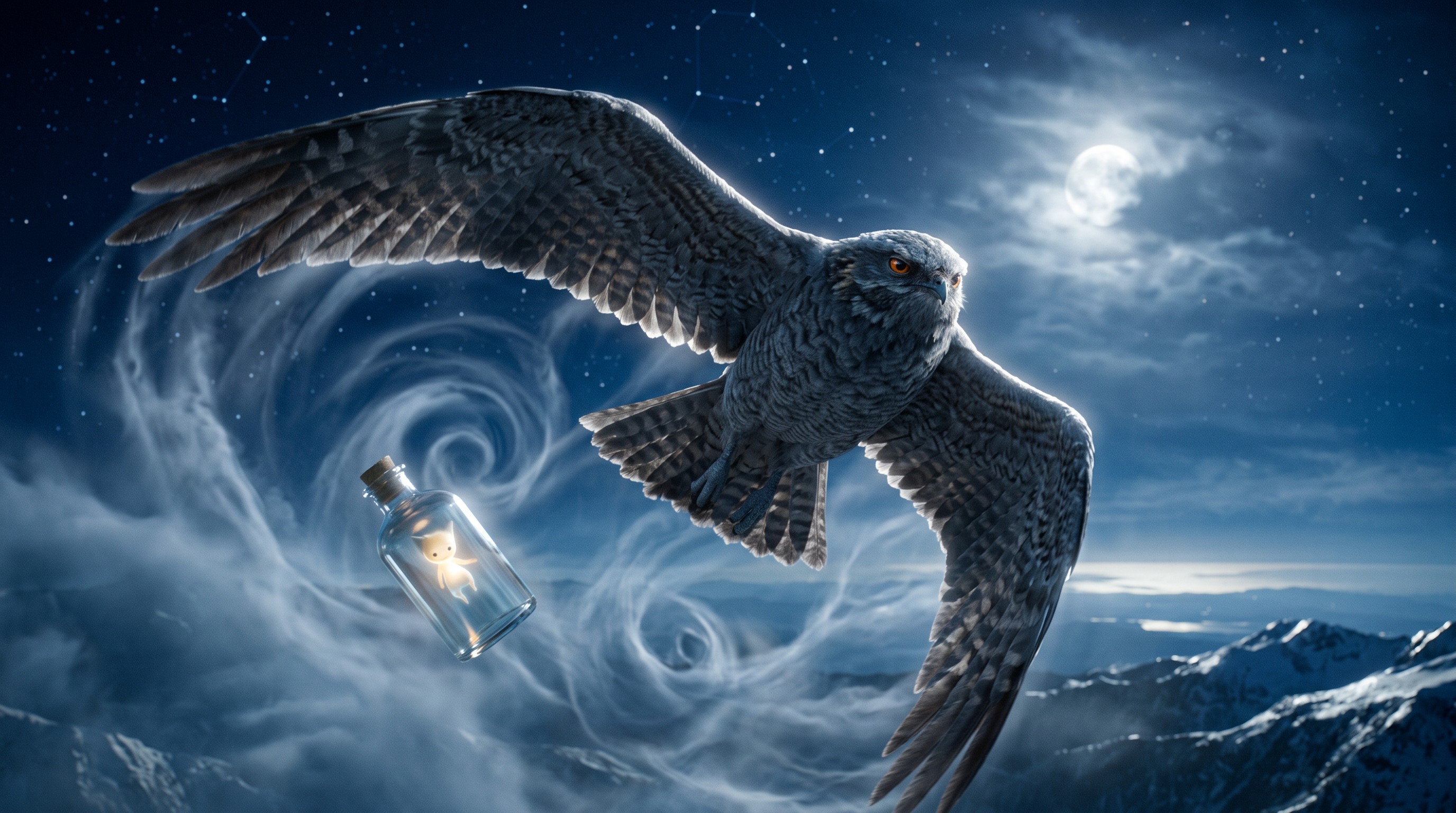 The Glow-Bottle Courier — scene 2