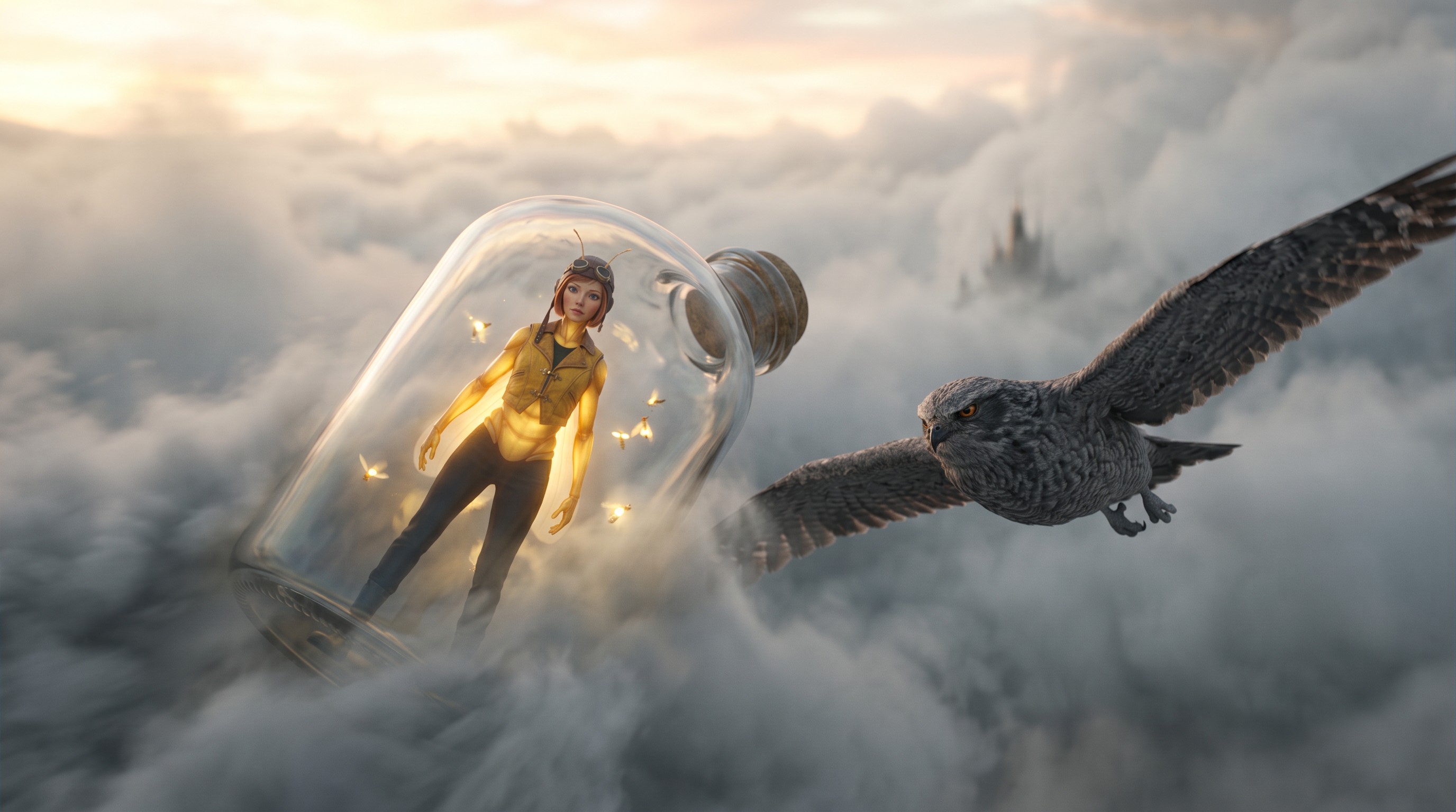 The Glow-Bottle Courier — scene 7