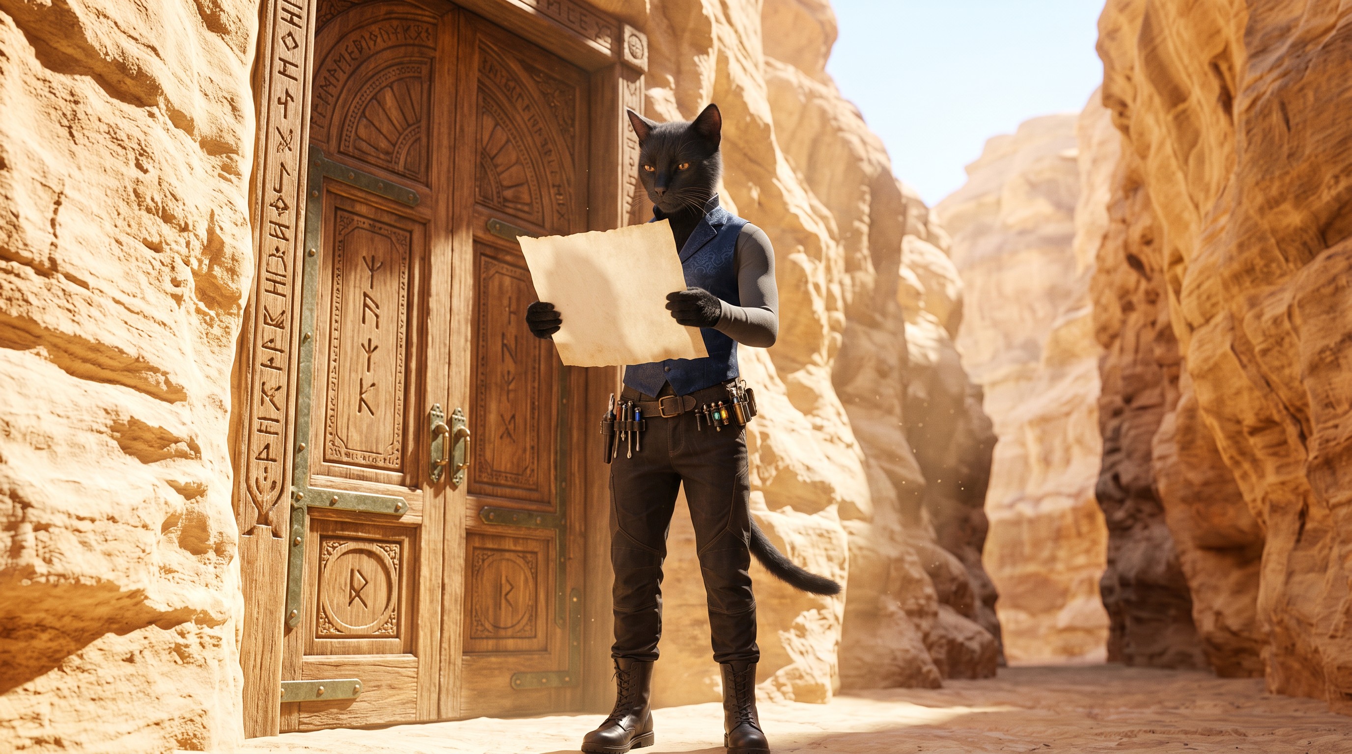 The Silent Scroll of the Red Canyon — scene 7