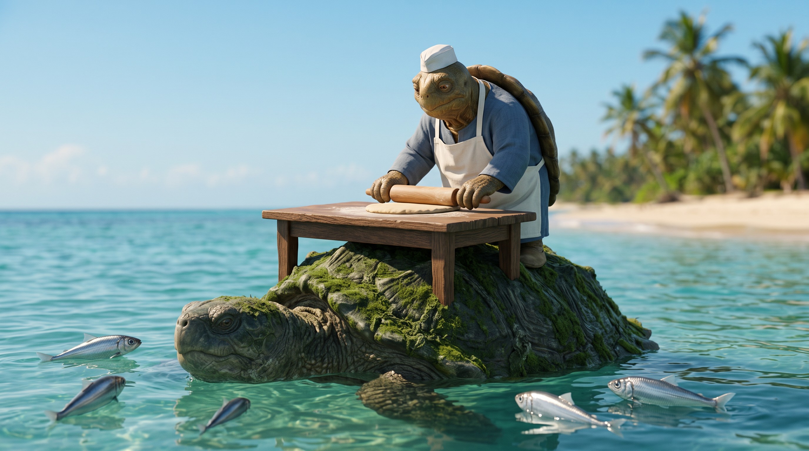 The Bakery on the Shell — scene 1