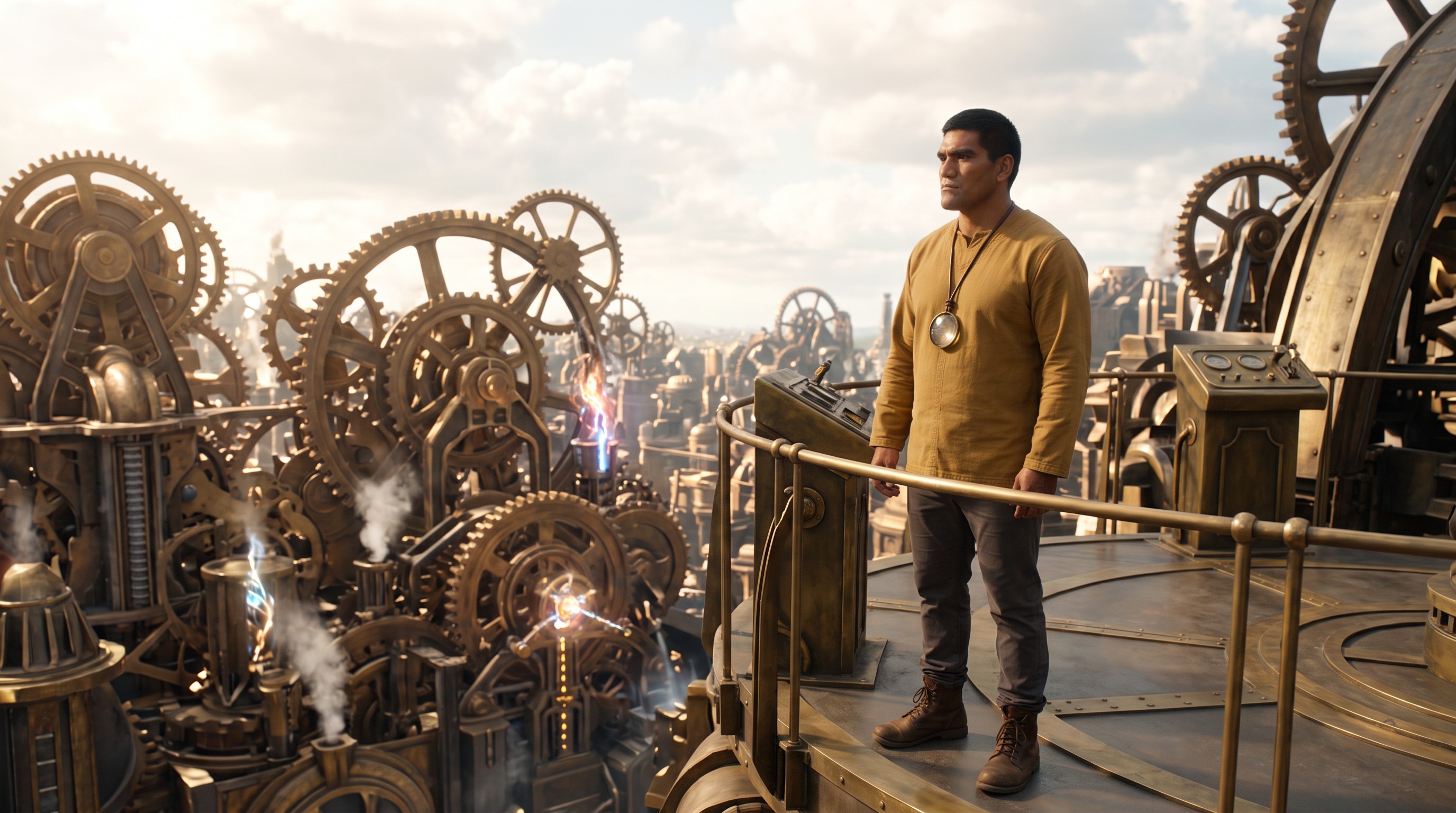 The Archivist of Gears — scene 1