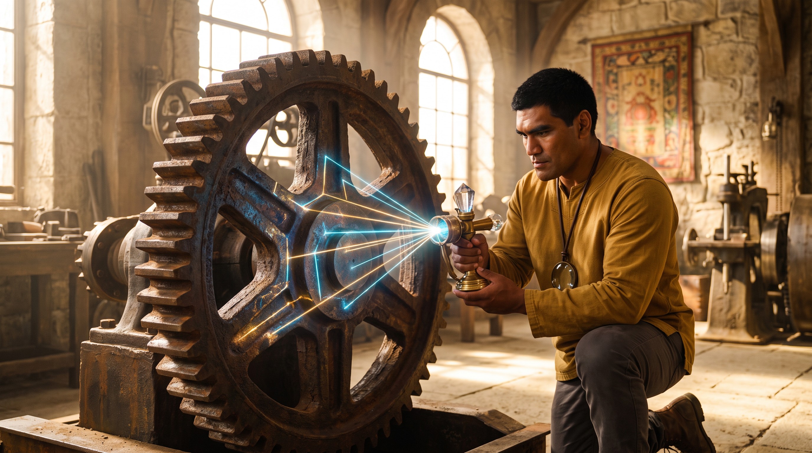 The Archivist of Gears — scene 4