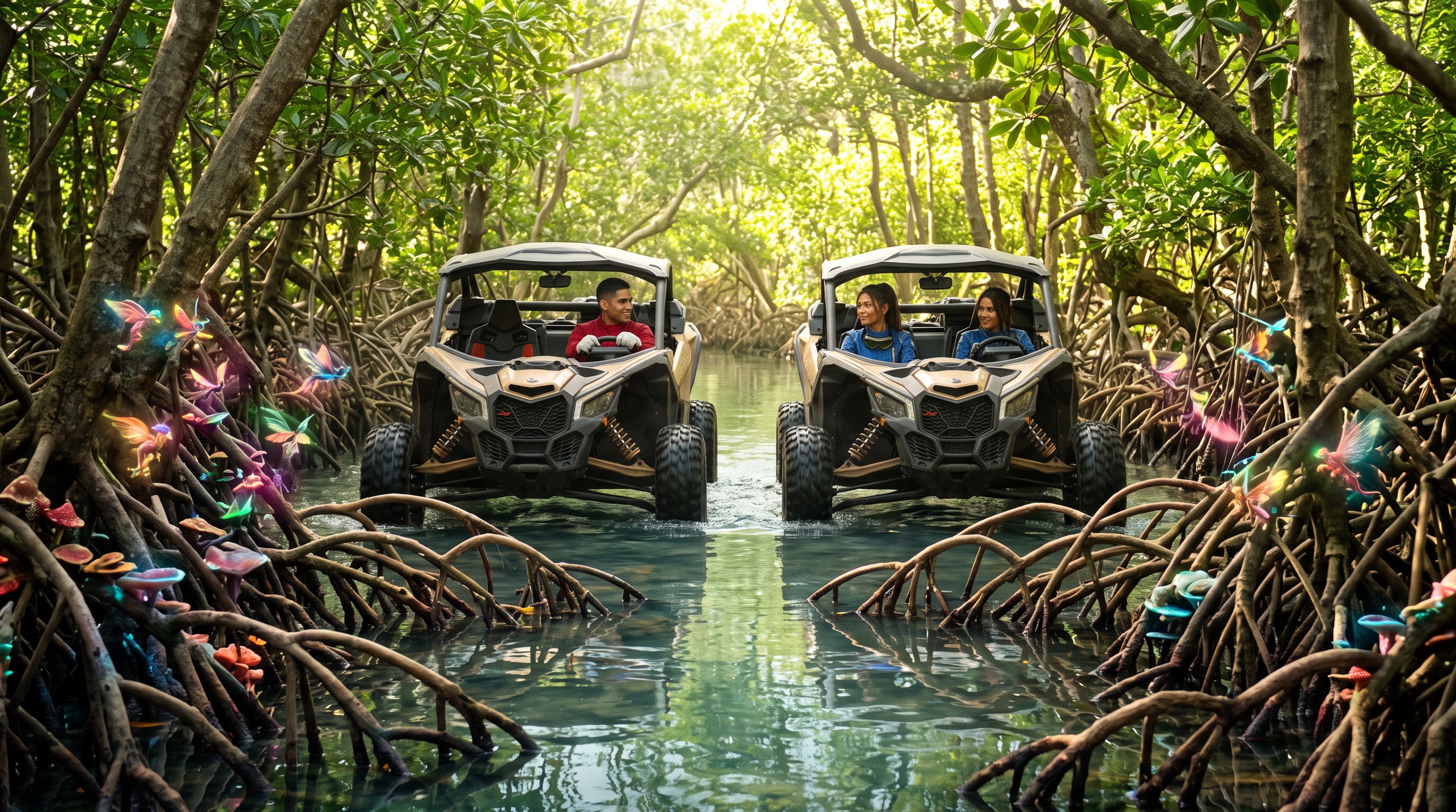 The Infinite Track of the Mangrove Maze — scene 4