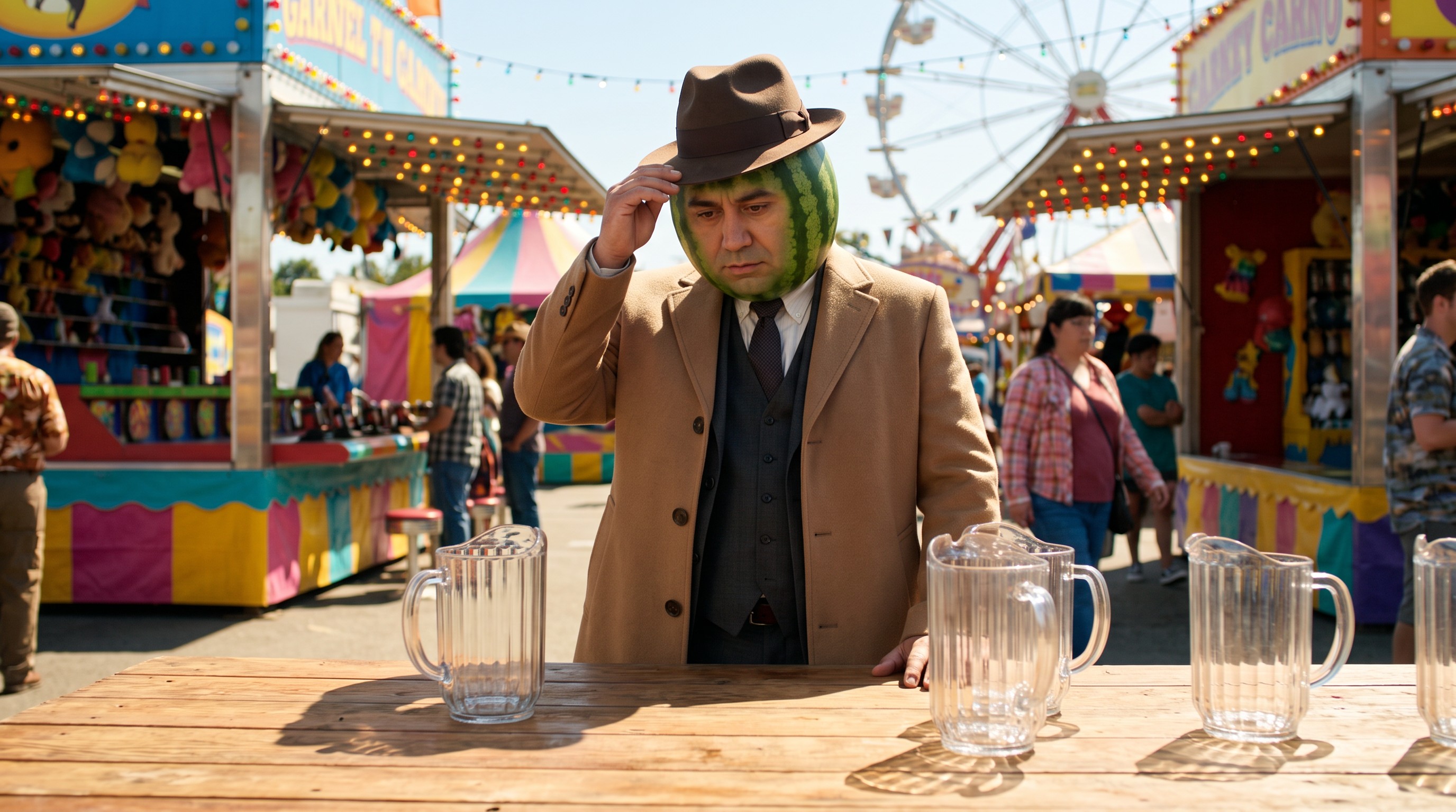 The Mystery of the Summer Carnival Pitchers — scene 1