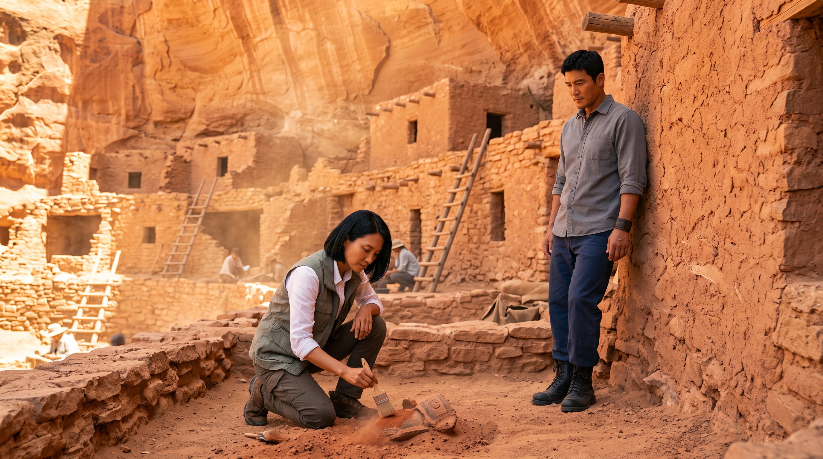 The Echo of the Red Rock — scene 1