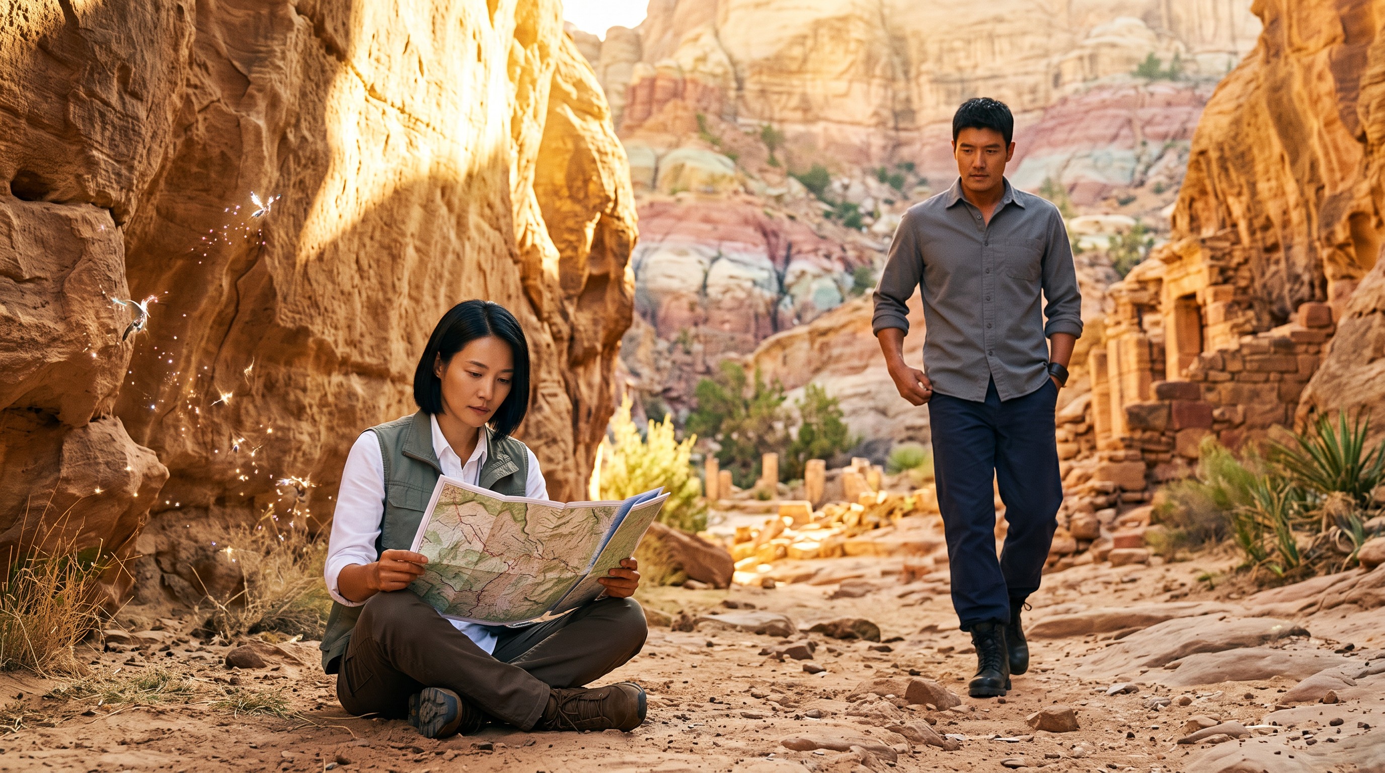 The Echo of the Red Rock — scene 2