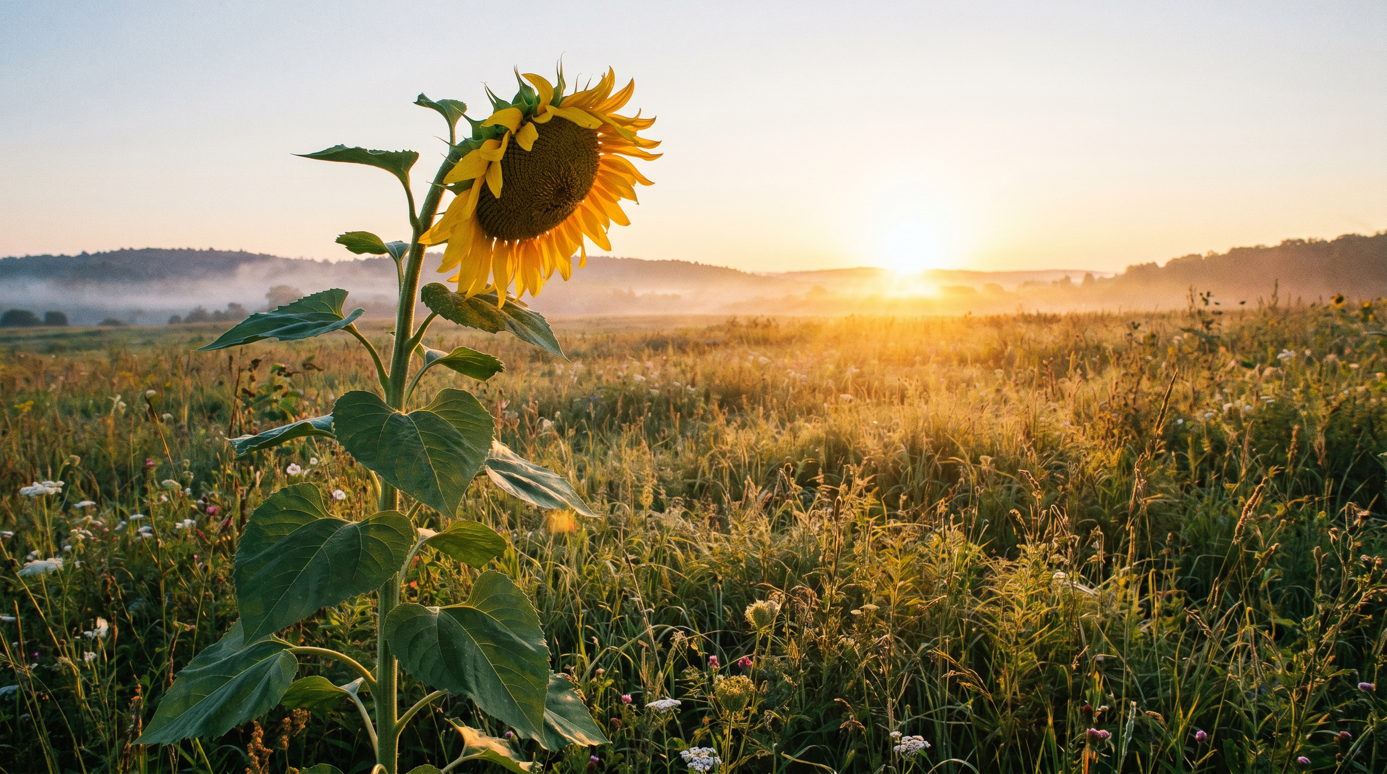 The Daily Dance of the Golden Sunflower — scene 1