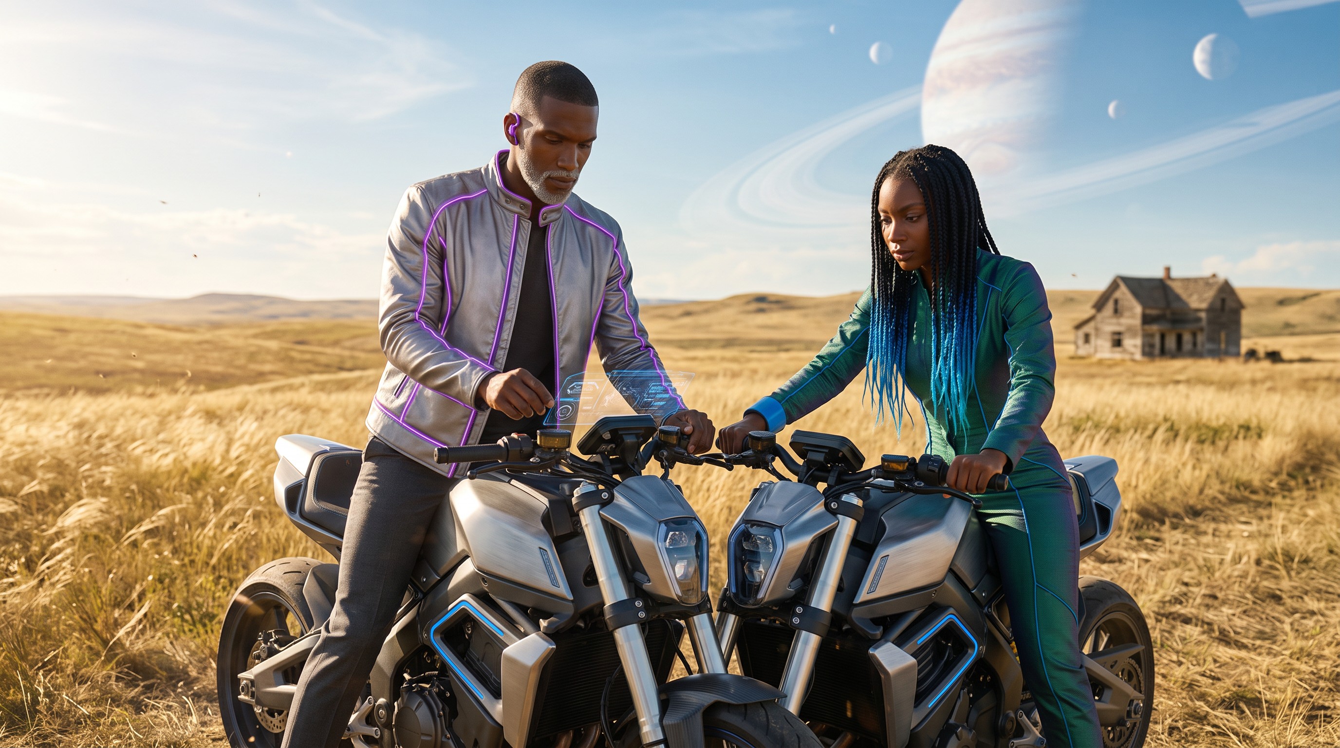 Neon Velocity and the Timeless Pursuit — scene 1