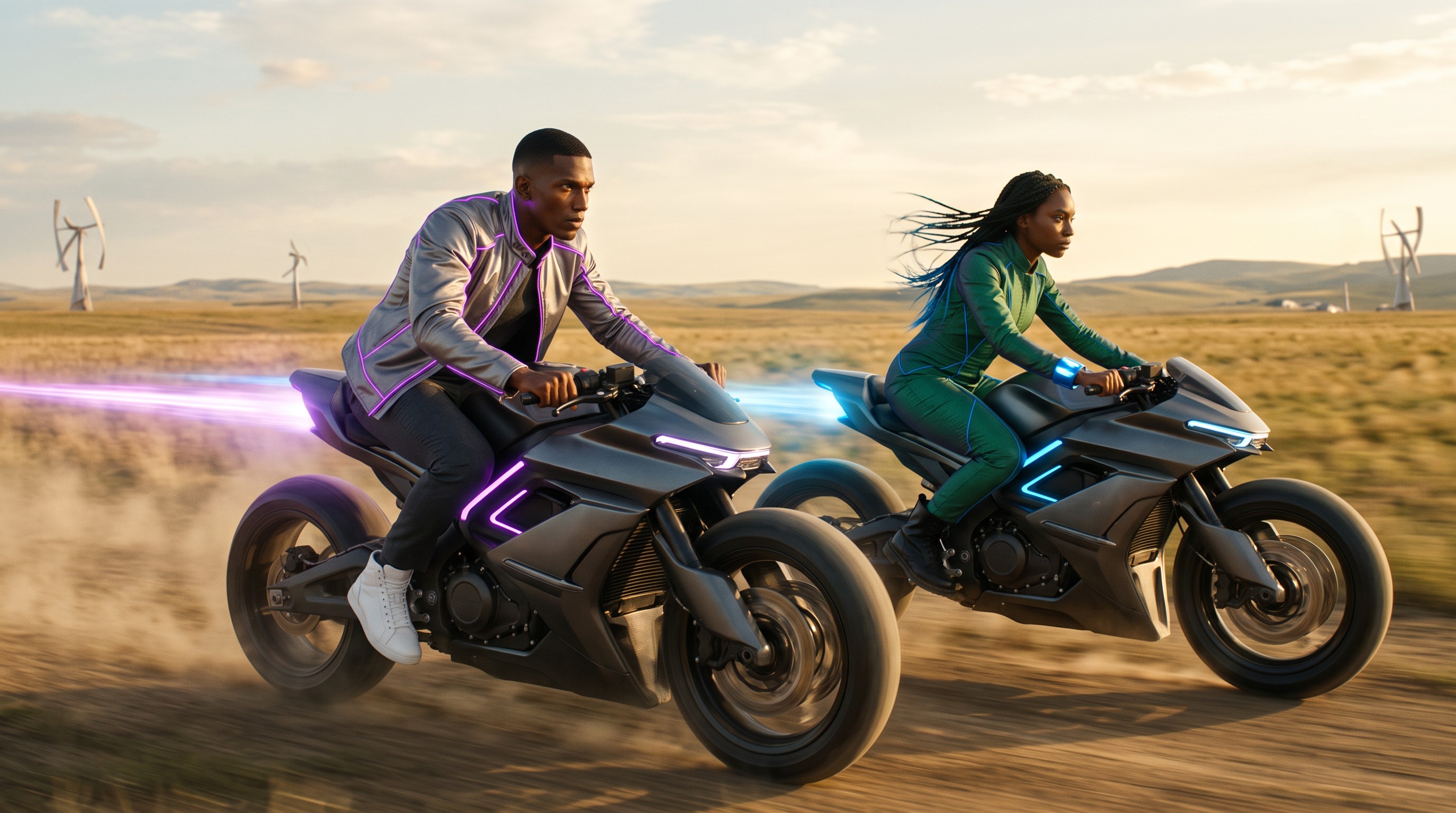 Neon Velocity and the Timeless Pursuit — scene 2