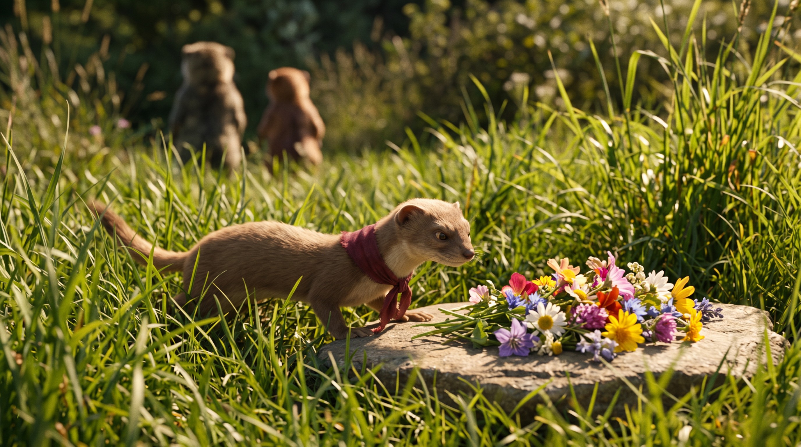 The Floral Heist at the Edge of the Woods — scene 4