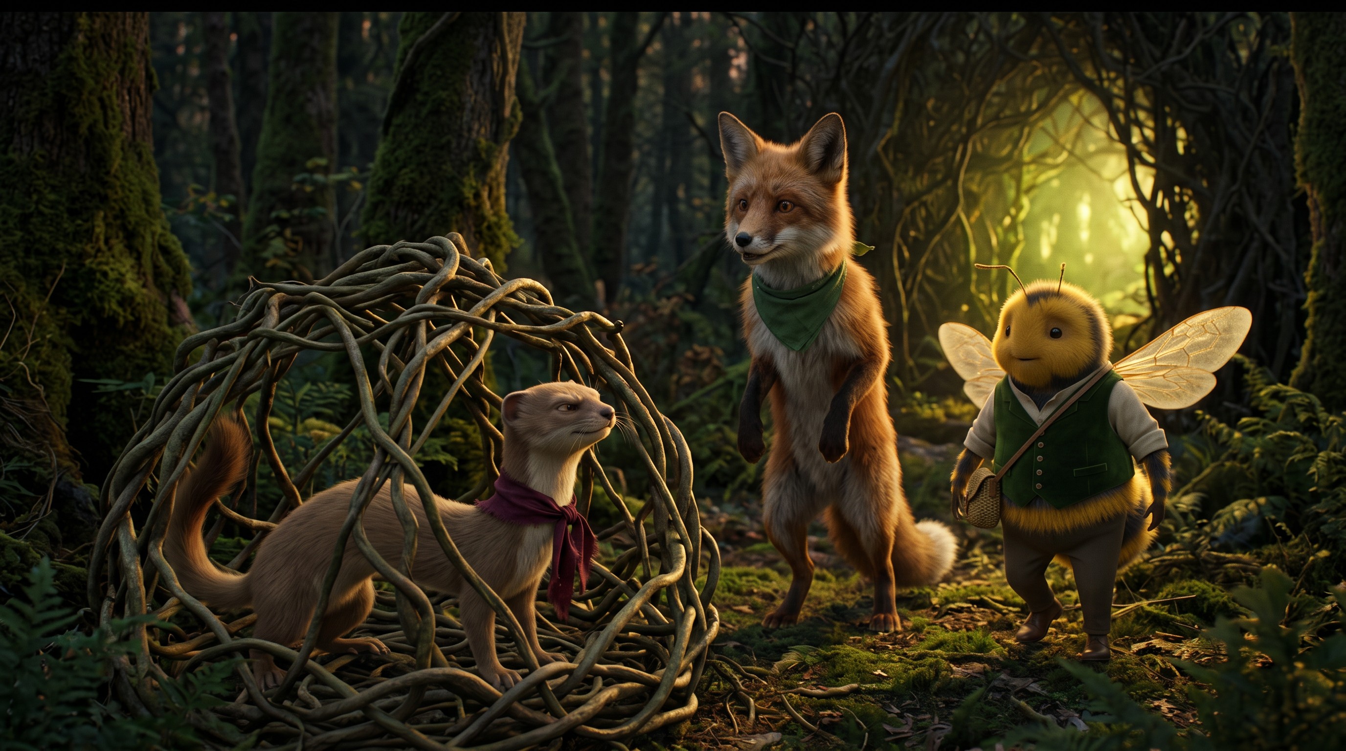The Floral Heist at the Edge of the Woods — scene 7