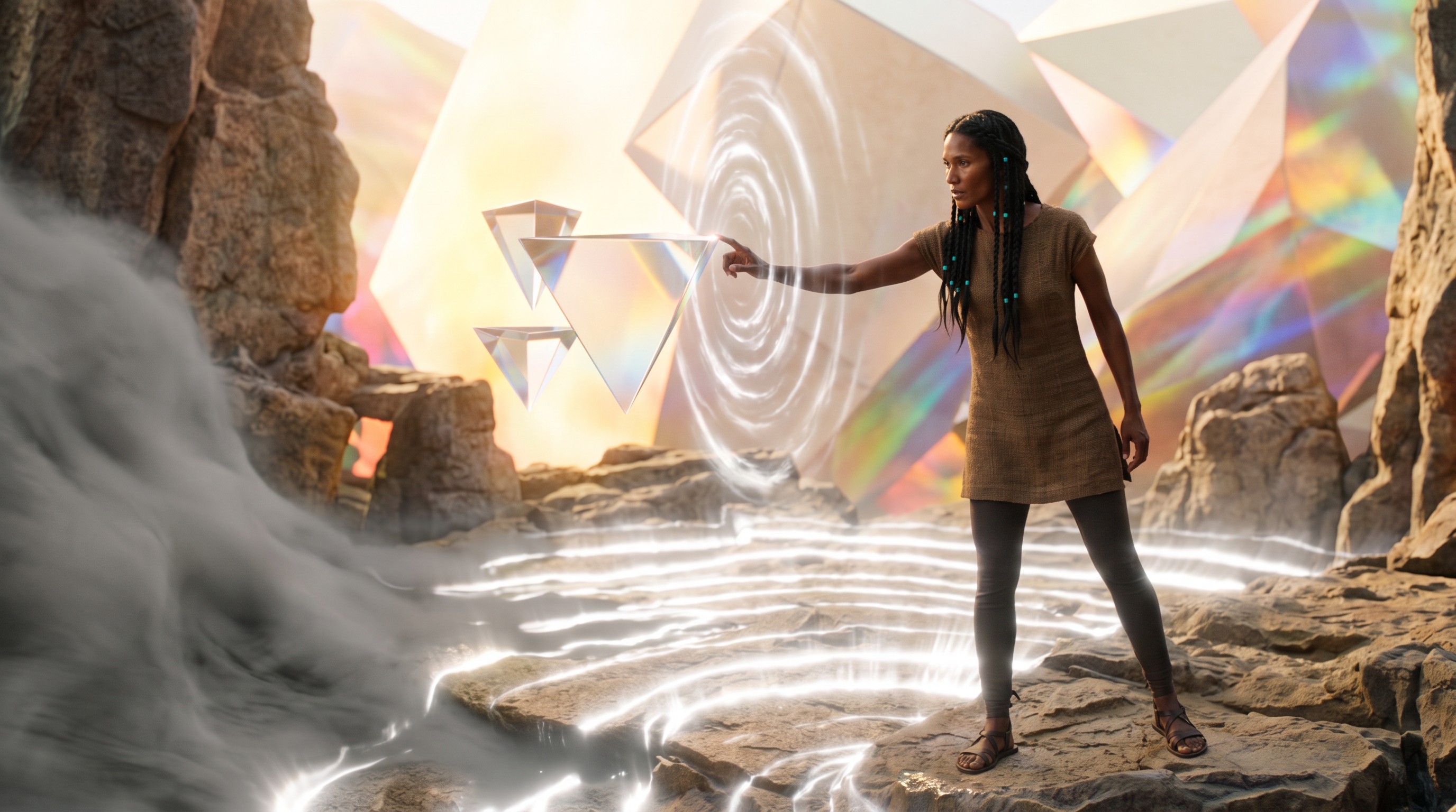The Weaver of Luminescent Peaks — scene 3