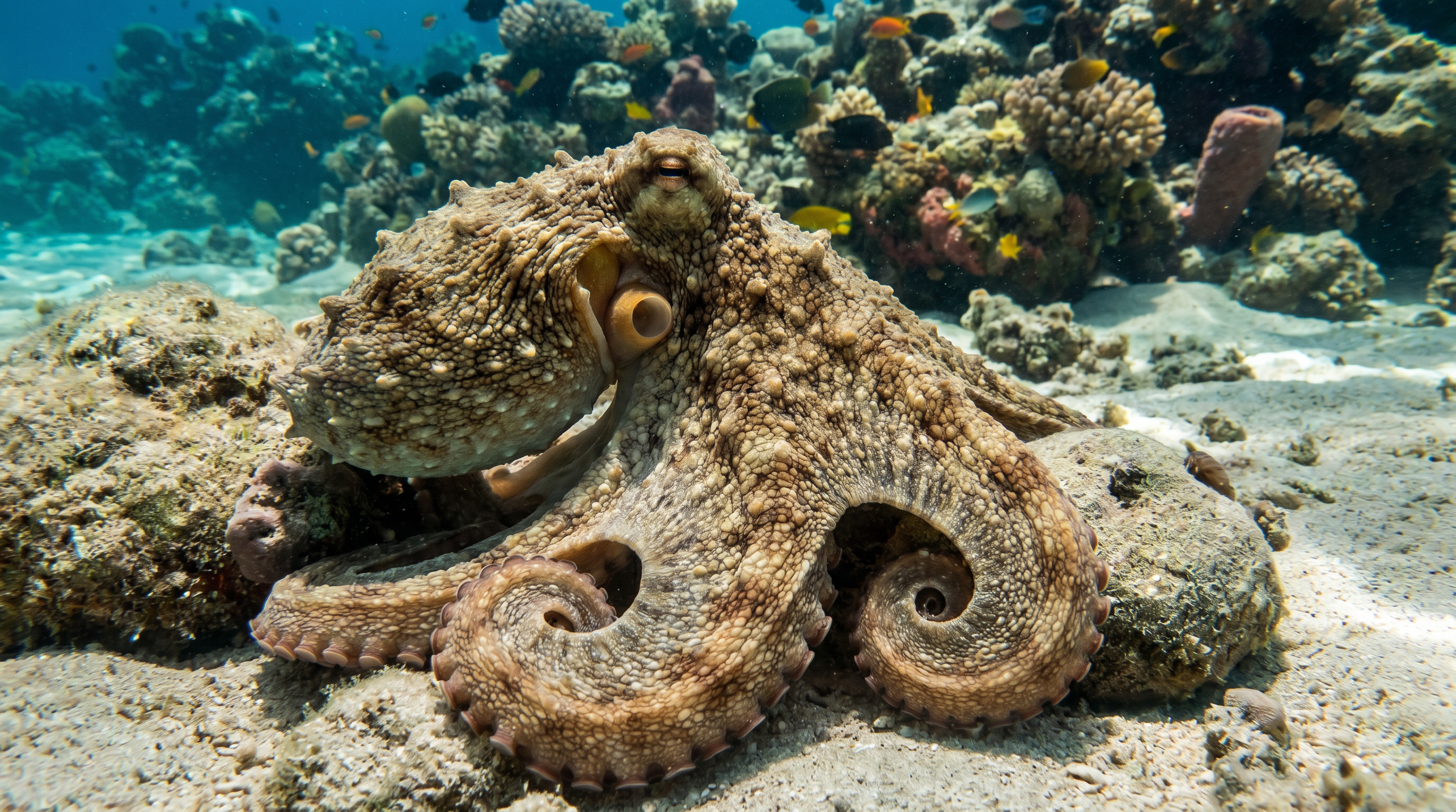 The Incredible Octopus: Nature's Master of Disguise and Flexibility — scene 1