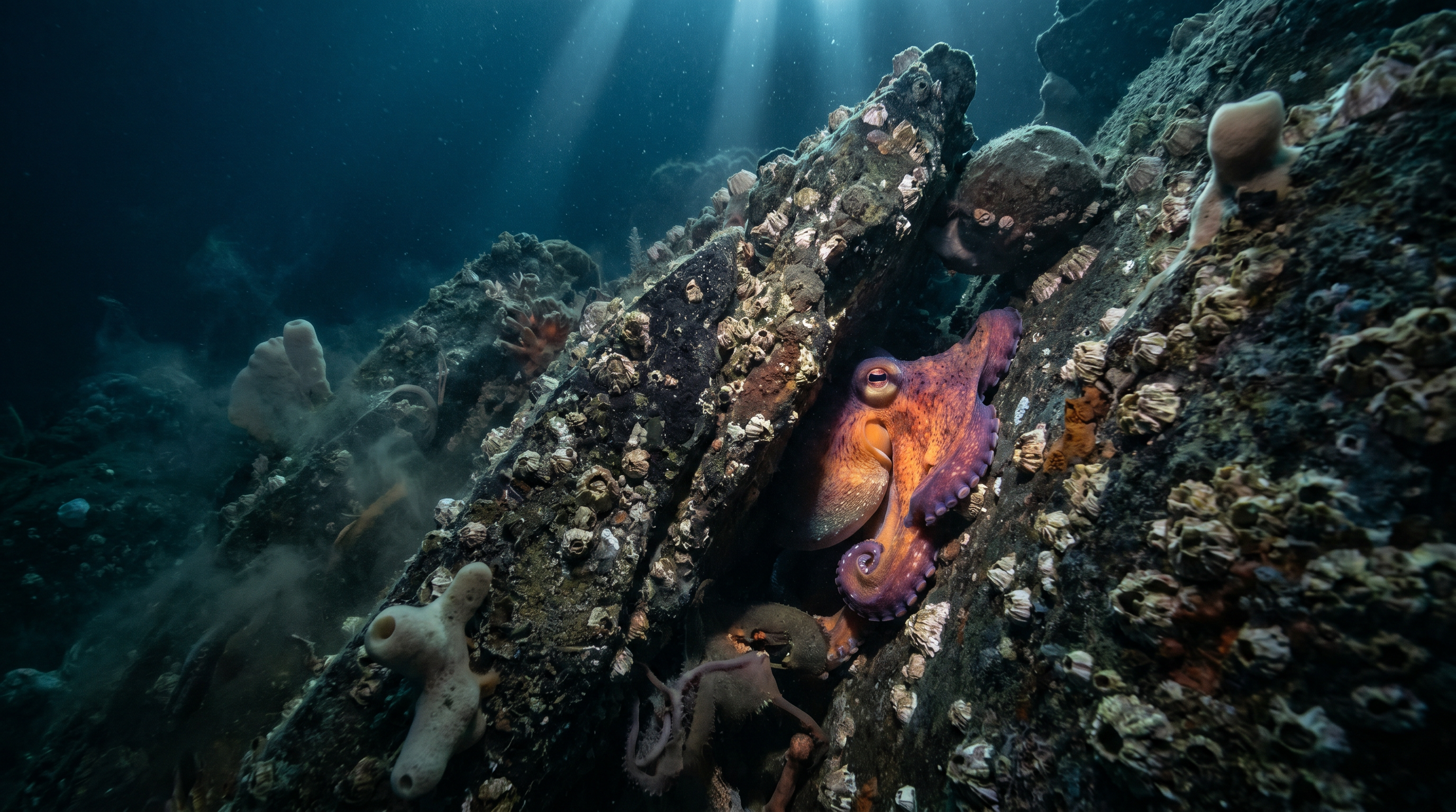 The Incredible Octopus: Nature's Master of Disguise and Flexibility — scene 5