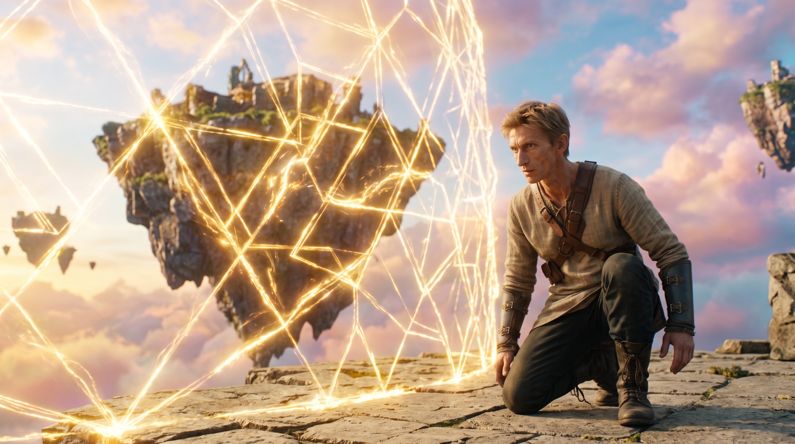 The Geometry of Survival in Neo-Aetheria — scene 5