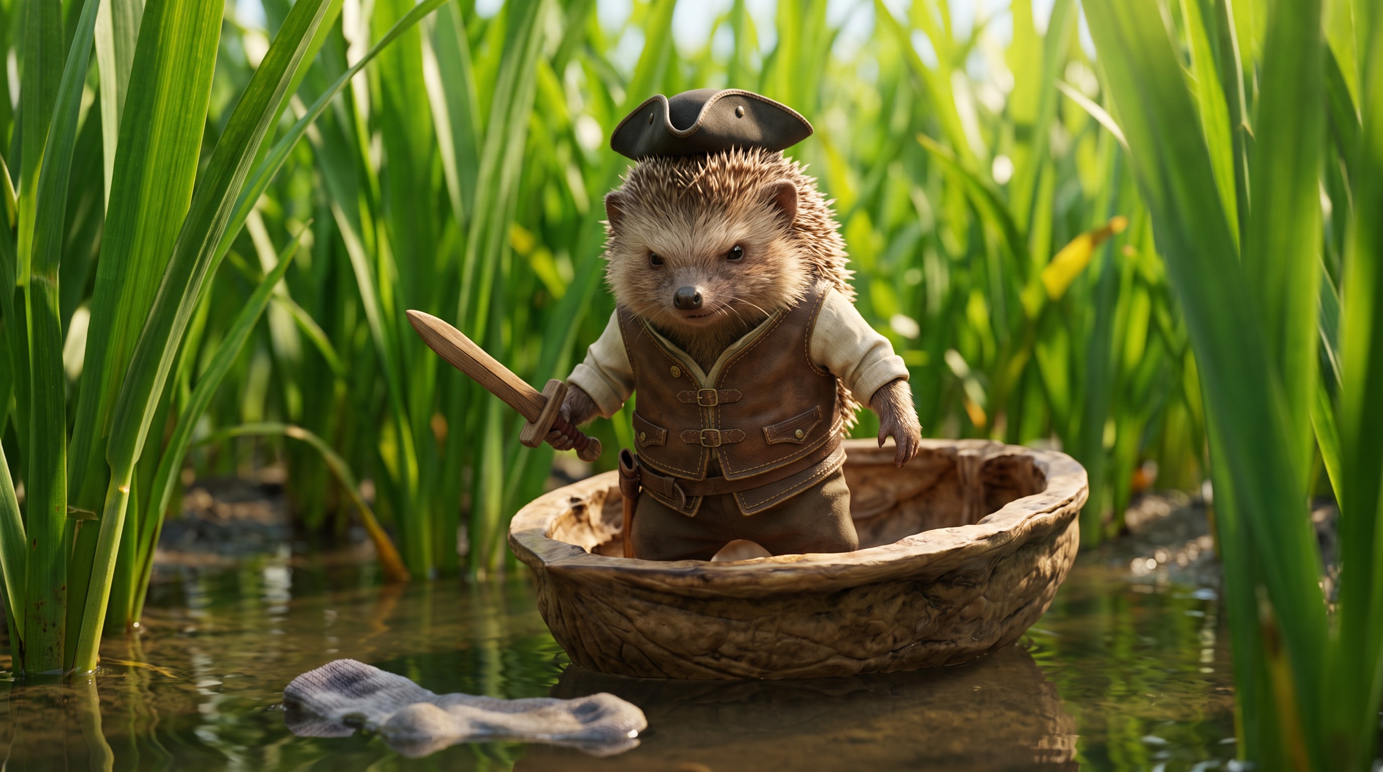 Captain Bramble and the Lost Sock Legend — scene 2