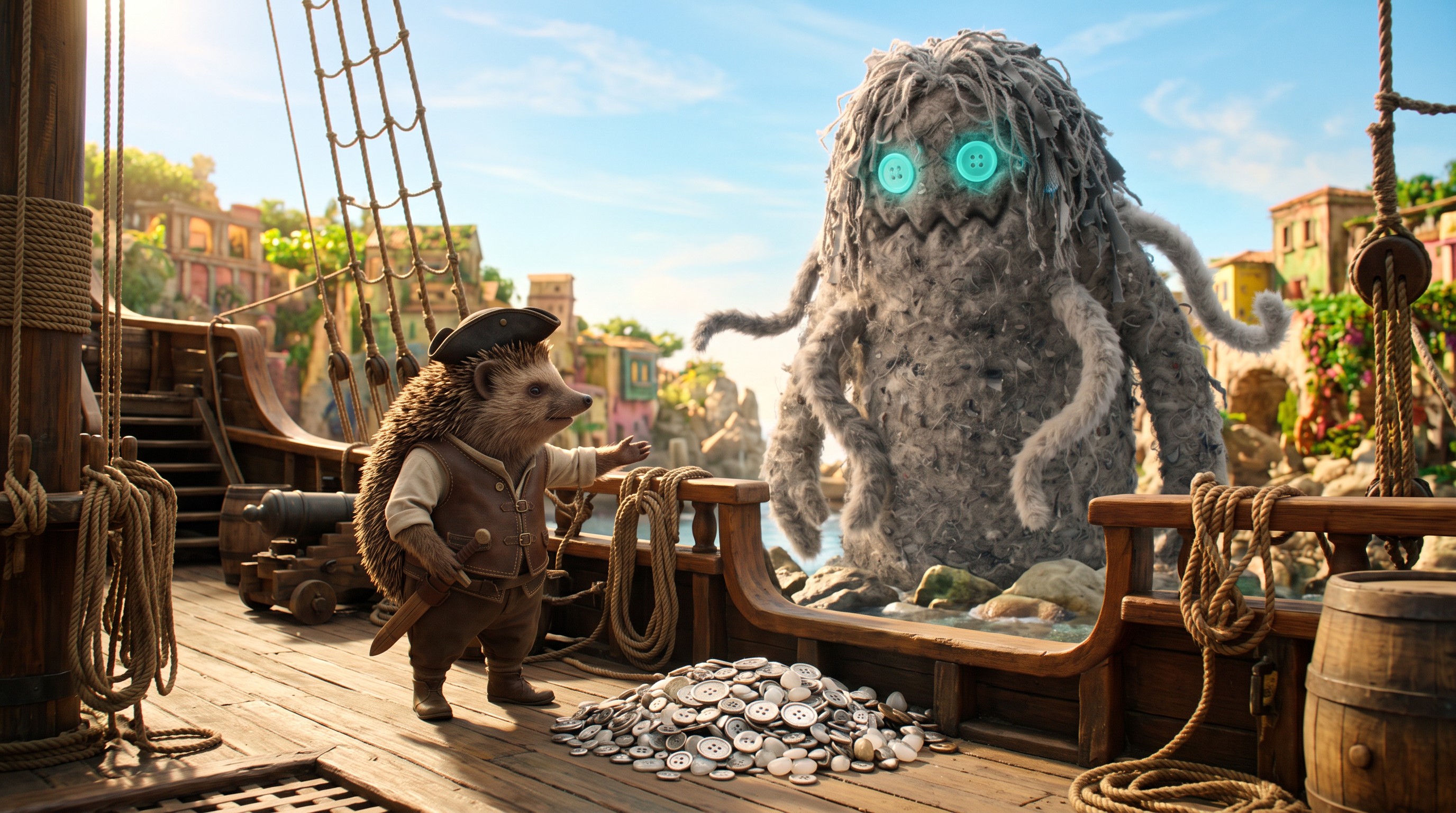 Captain Bramble and the Lost Sock Legend — scene 5