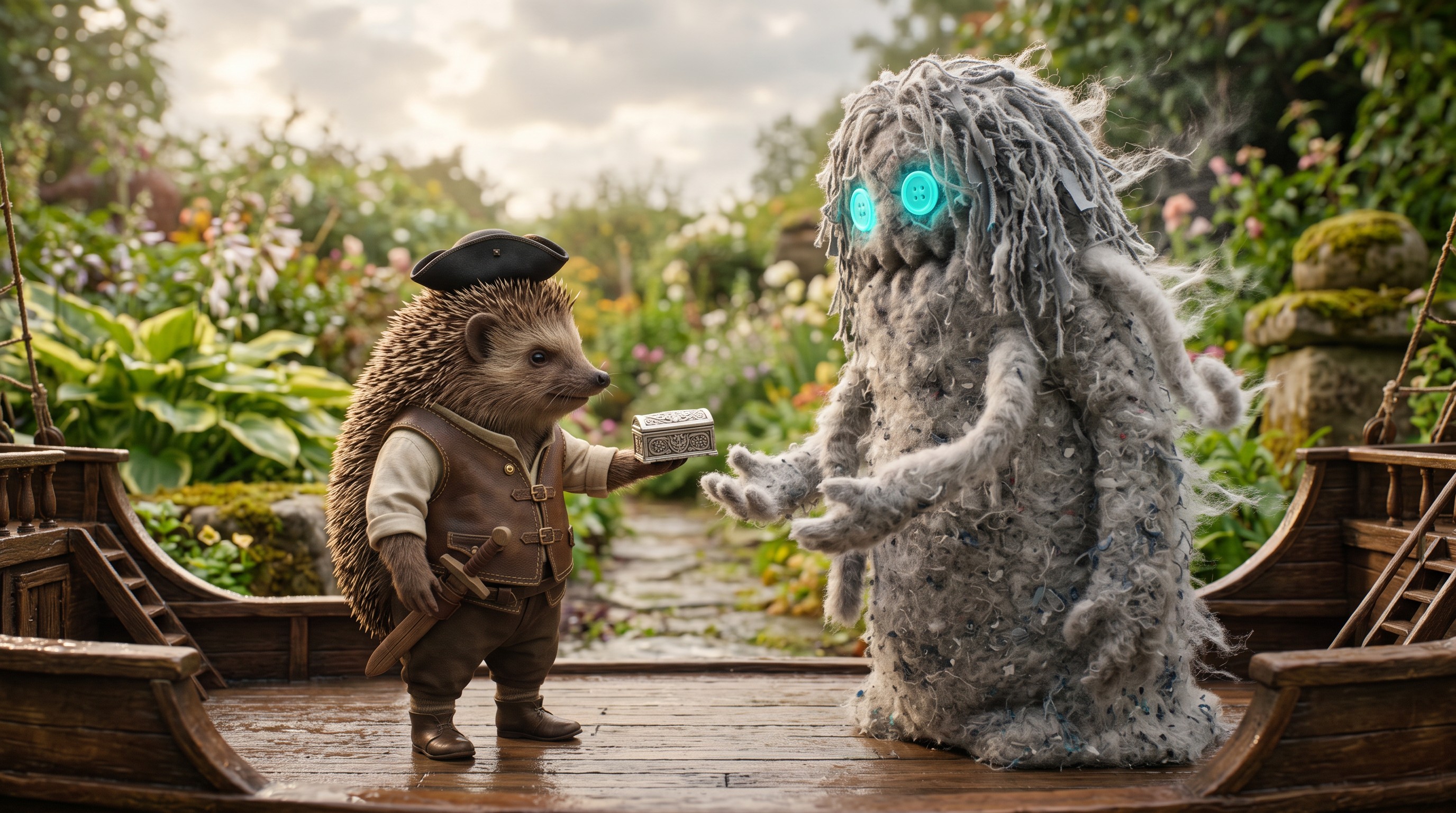 Captain Bramble and the Lost Sock Legend — scene 6