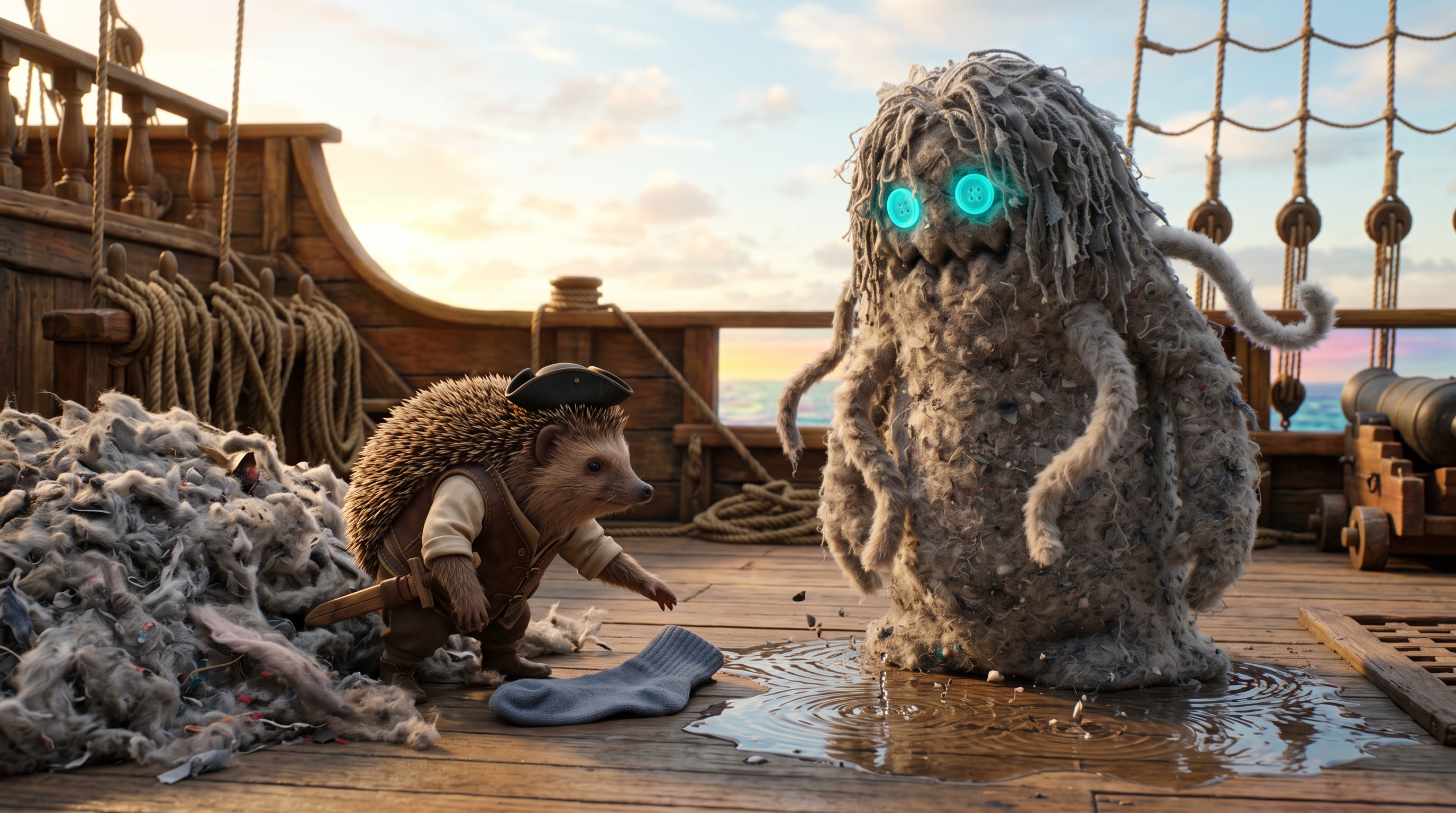 Captain Bramble and the Lost Sock Legend — scene 7