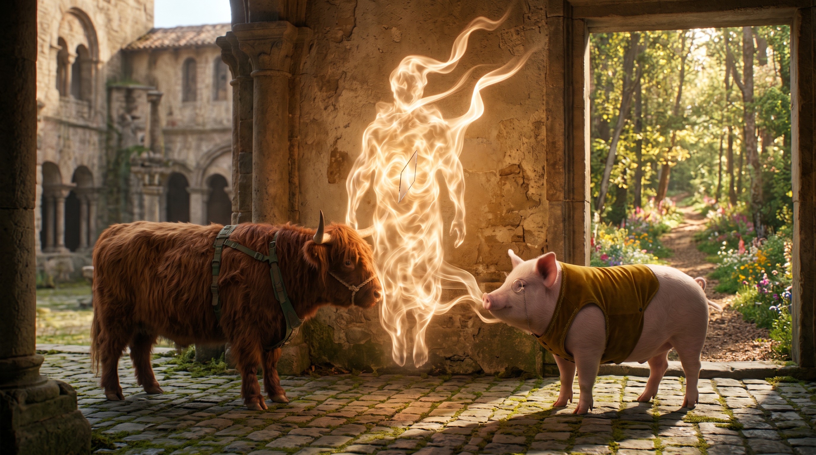 The Light from the Glass — scene 5