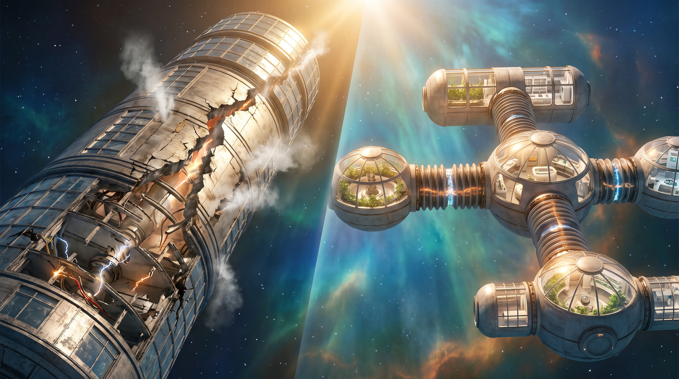 Scaling the Heavens: The Limits of Earth-Orbiting Stations — scene 6