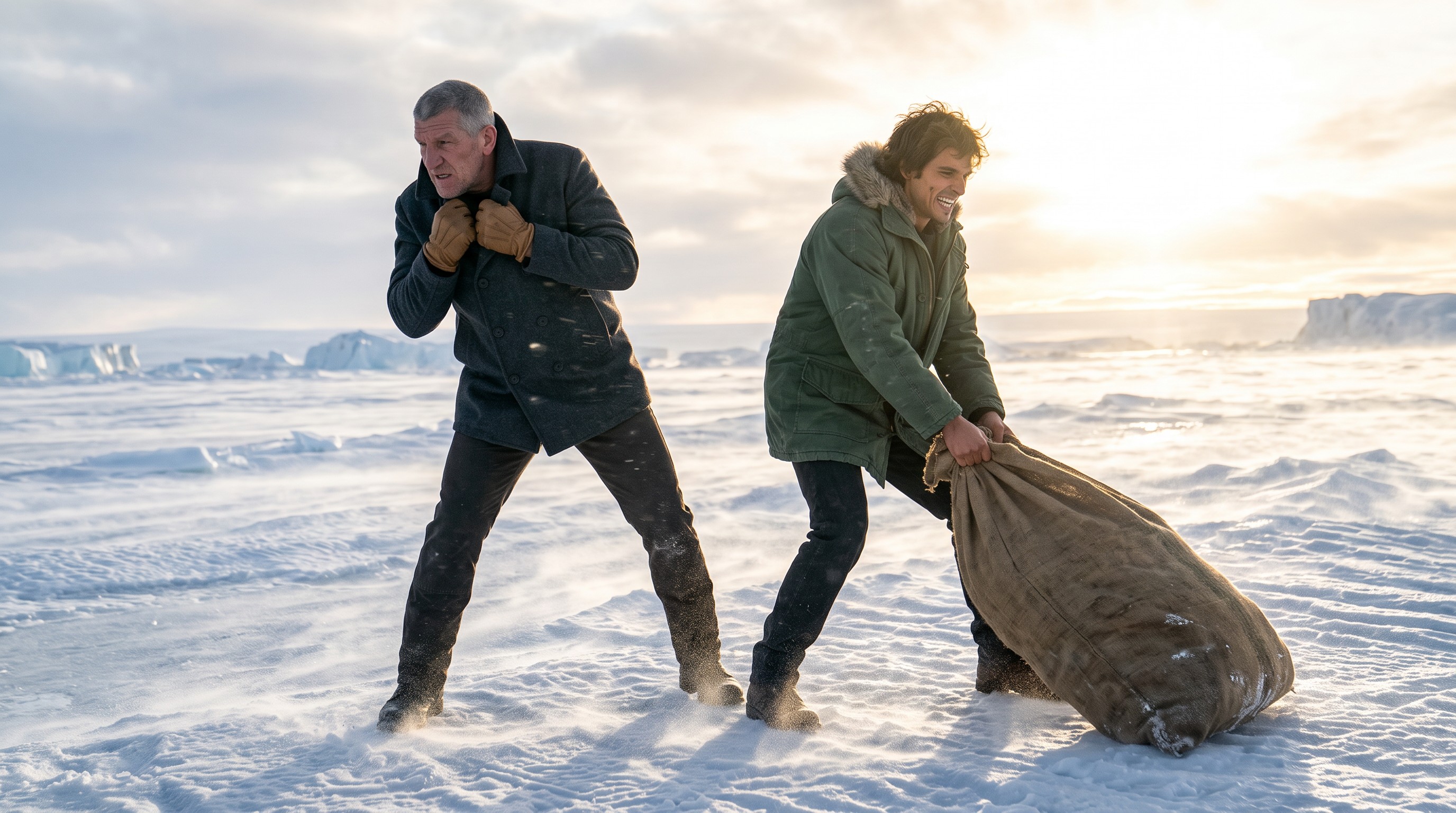 The Frozen Horizon: Survival on the Ice — scene 2