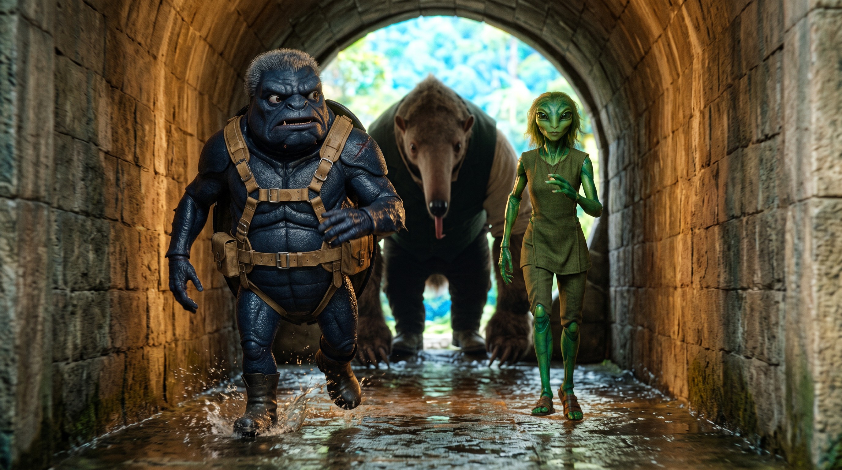 The Descent into the Echoing Deep — scene 6