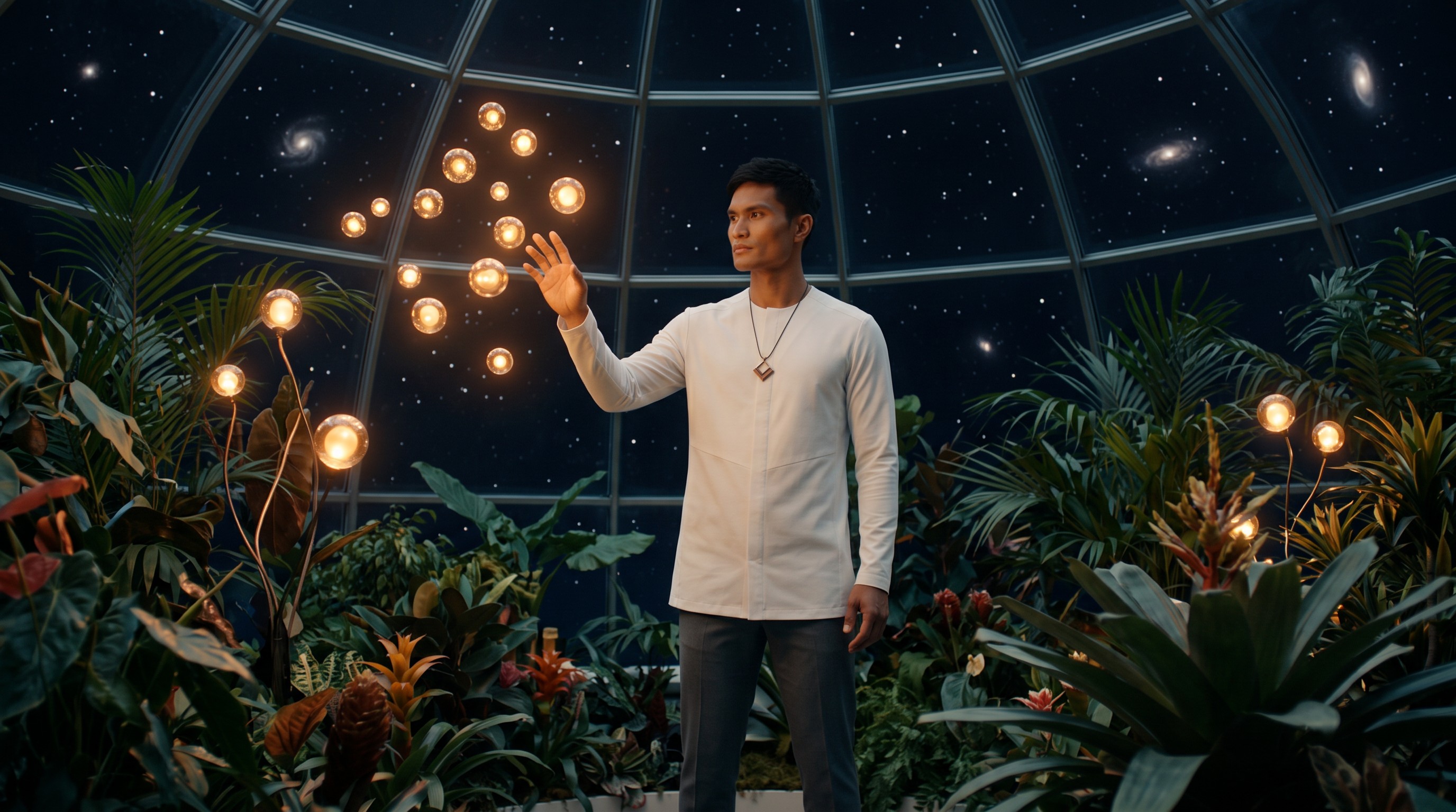 The Weaver of Celestial Light — scene 1