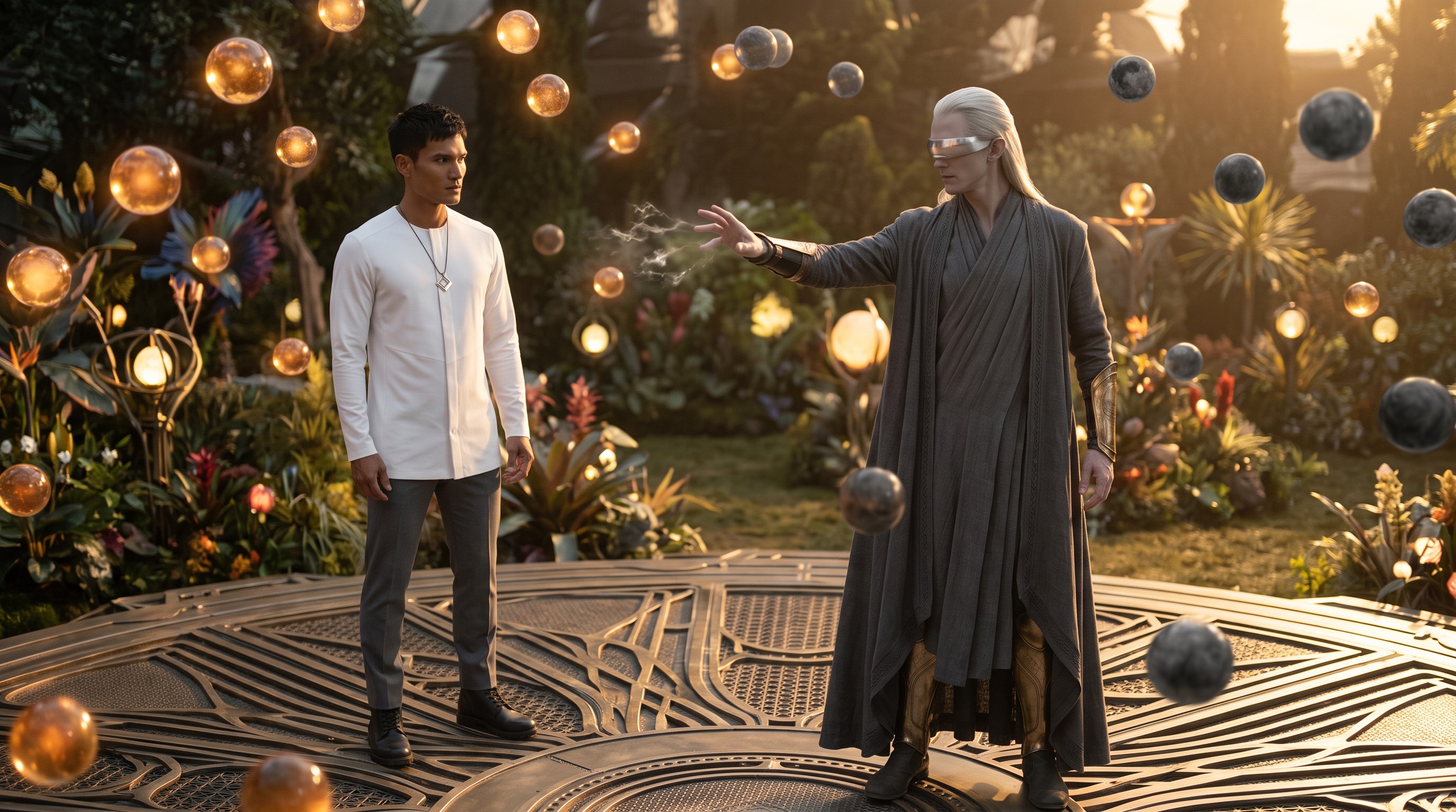 The Weaver of Celestial Light — scene 2