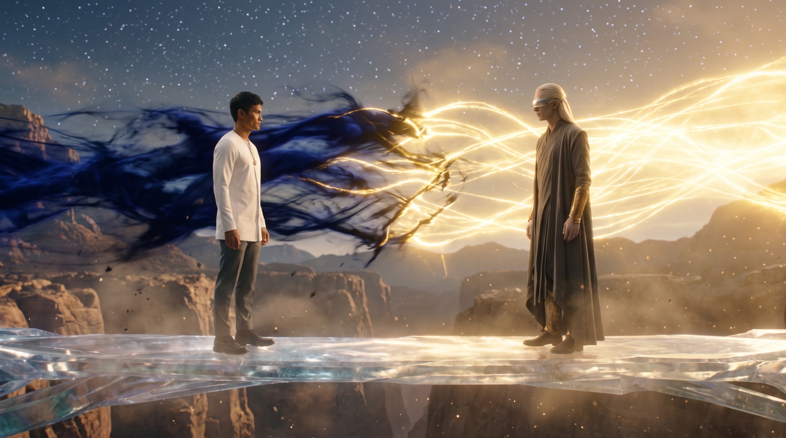 The Weaver of Celestial Light — scene 5