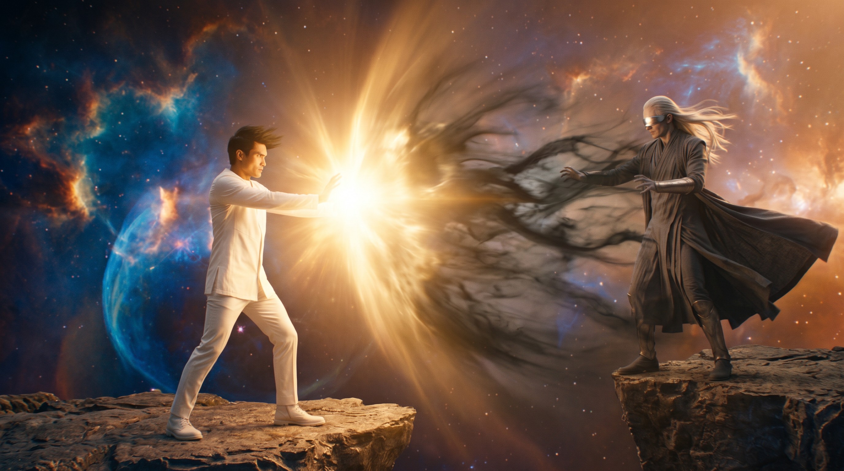 The Weaver of Celestial Light — scene 6