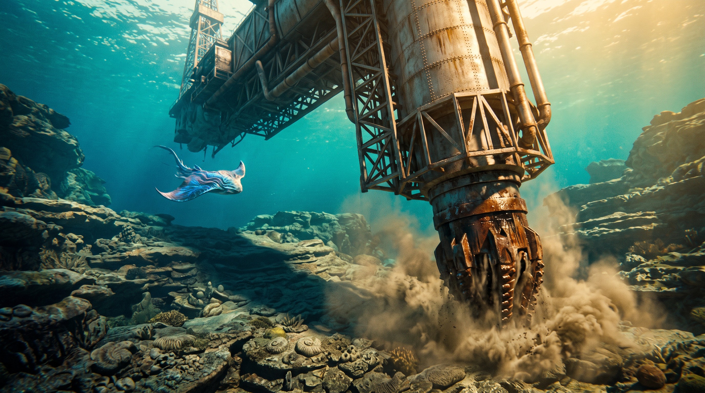 Guardians of the Coral Archives — scene 2