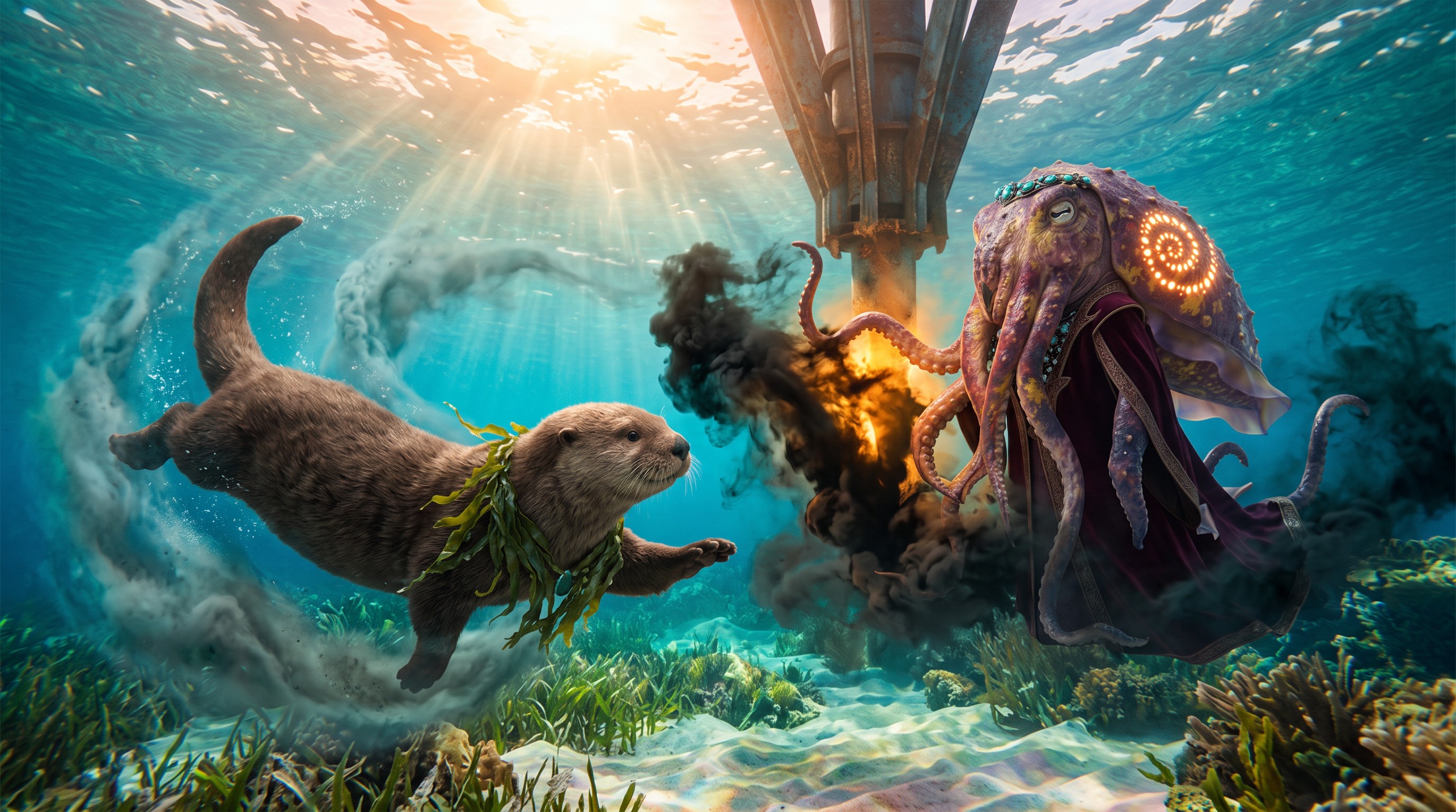 Guardians of the Coral Archives — scene 5