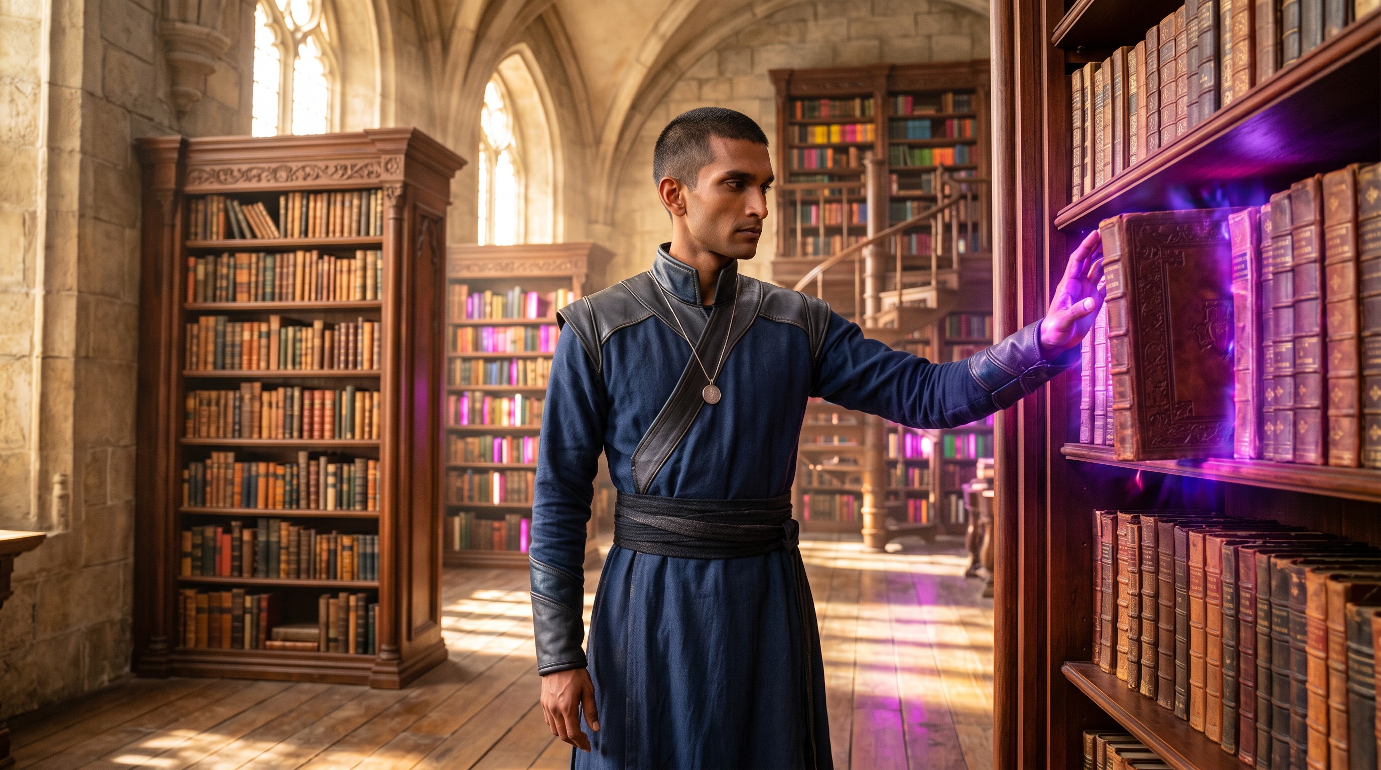 The Archivist's Chronos-Cipher — scene 1
