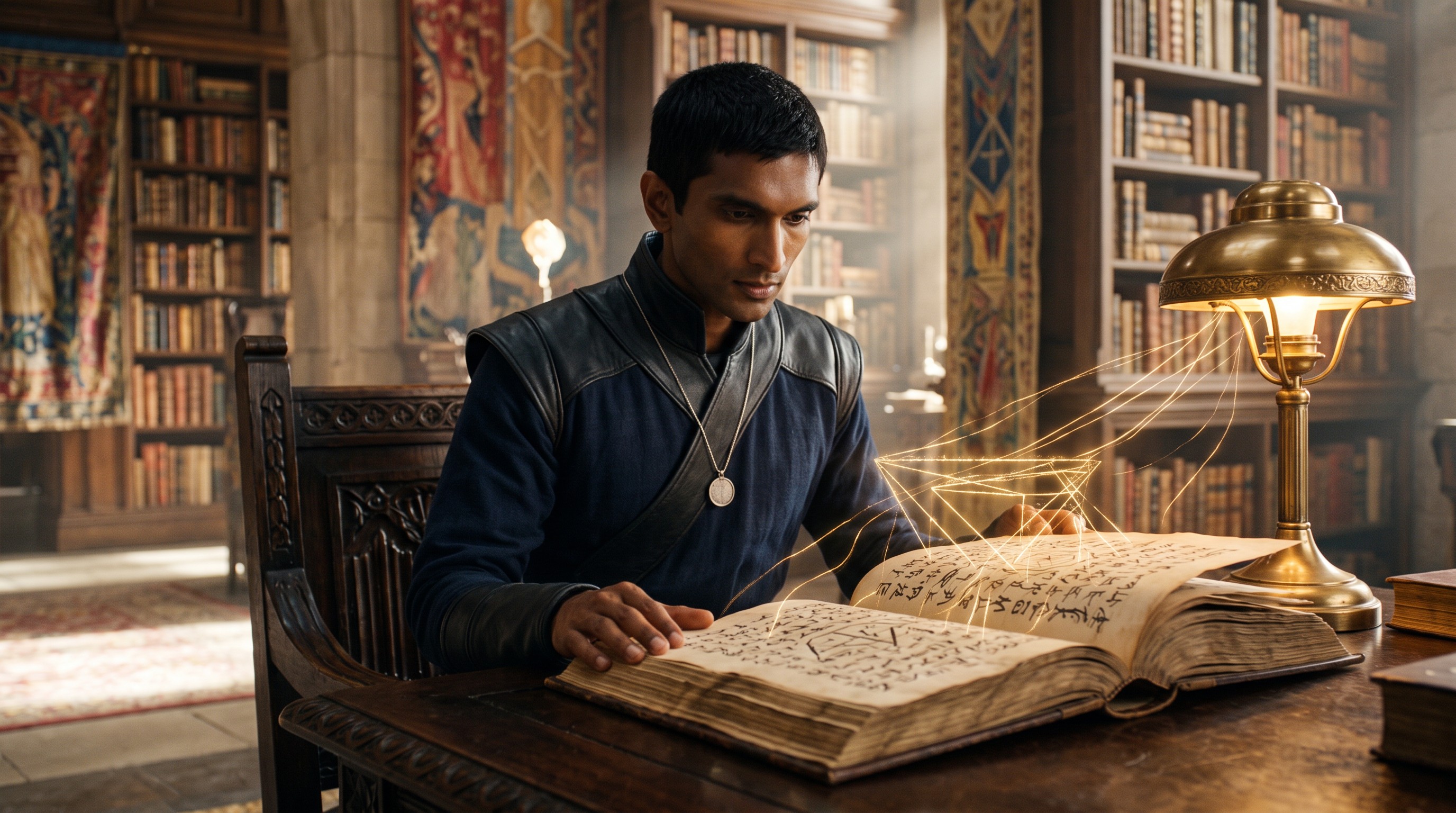 The Archivist's Chronos-Cipher — scene 4
