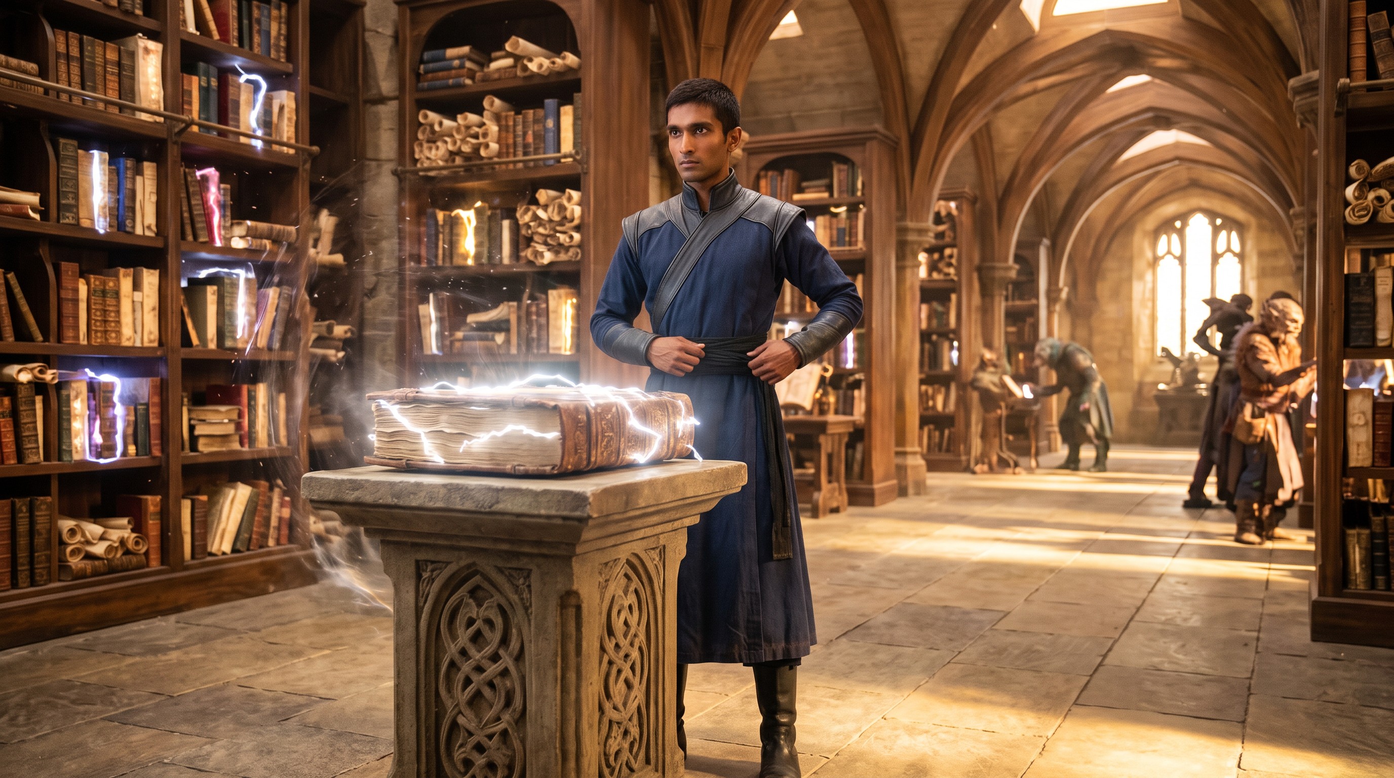 The Archivist's Chronos-Cipher — scene 6