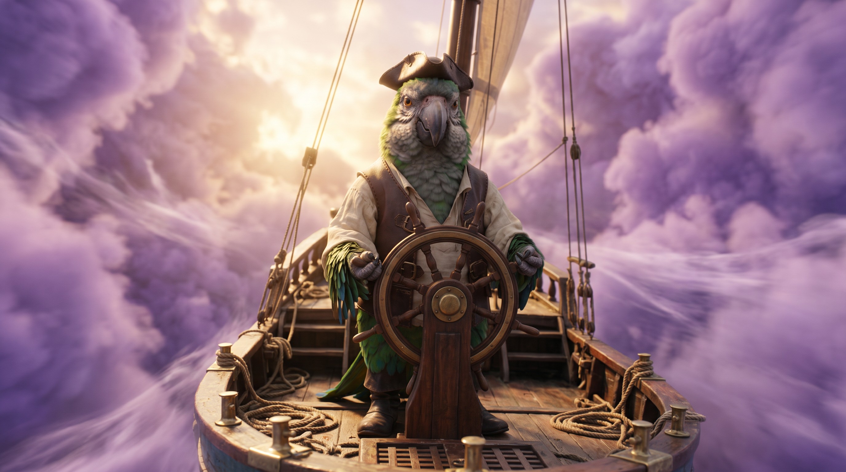 The Gale of the Stolen Compass — scene 1
