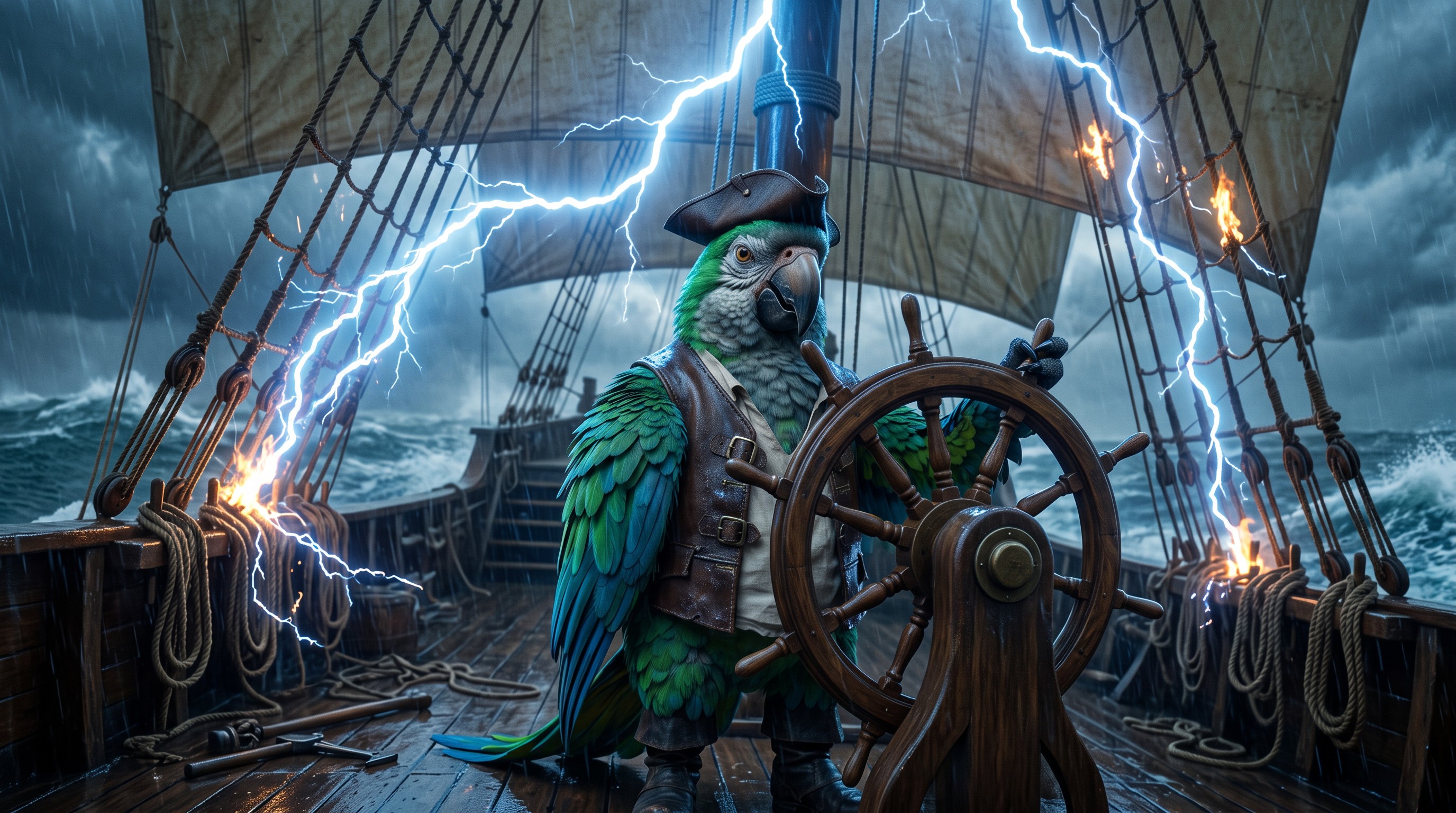 The Gale of the Stolen Compass — scene 5
