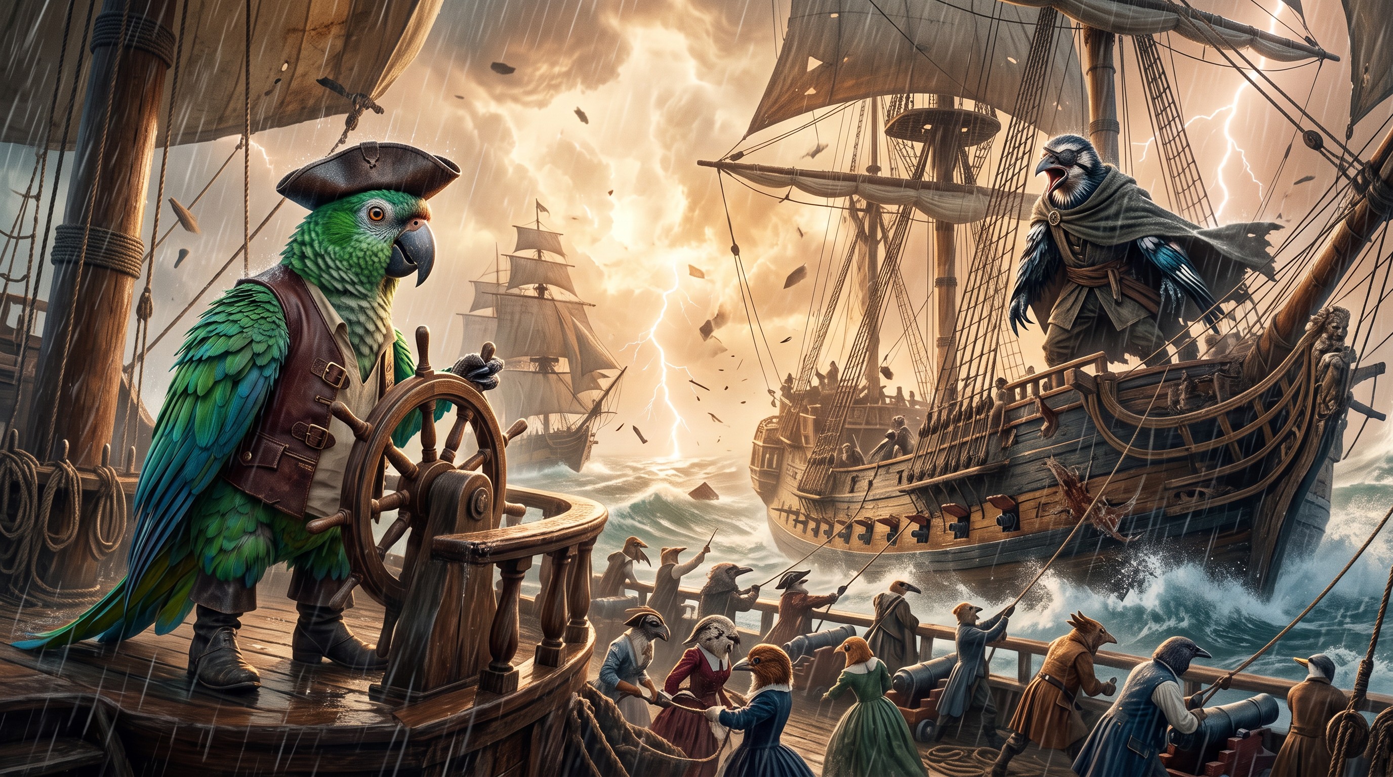 The Gale of the Stolen Compass — scene 6