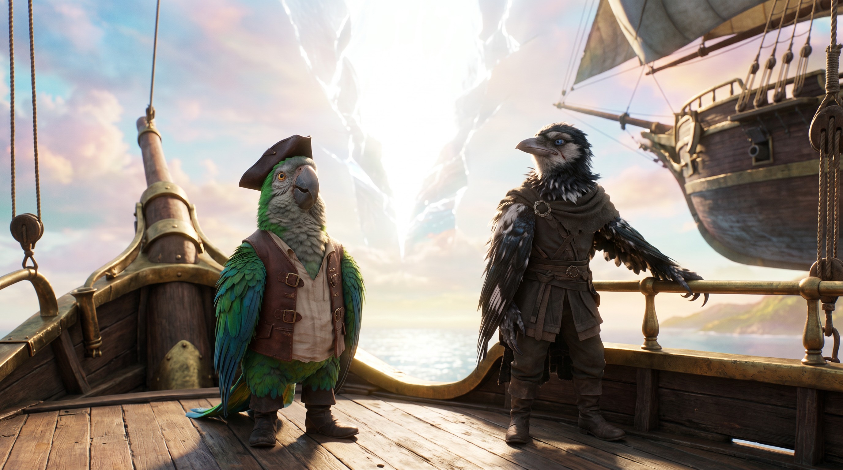 The Gale of the Stolen Compass — scene 7