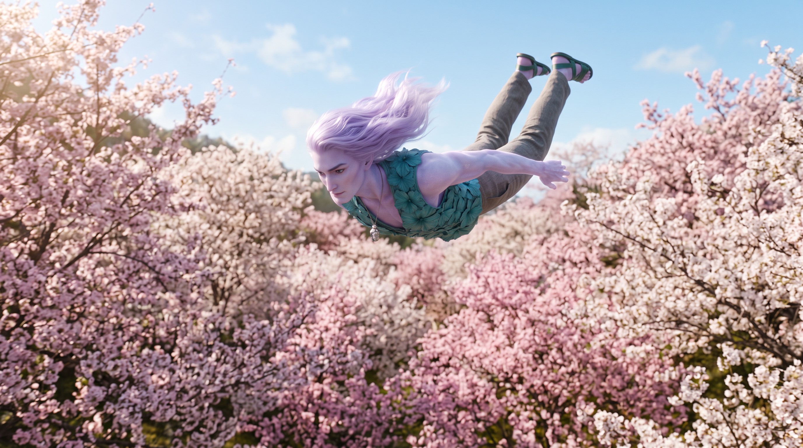 The Race for Cherry-Blossom Valley — scene 6